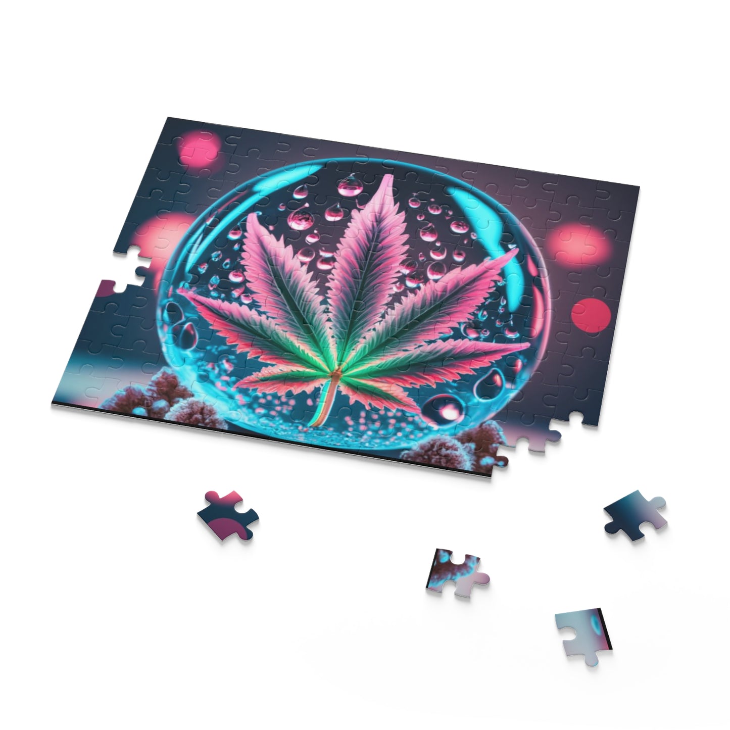 Mood Drop –Toke it Easy Serene Orb Puzzle with Neon Calm Adults looking for chill vibes and no worries, fun adult activity