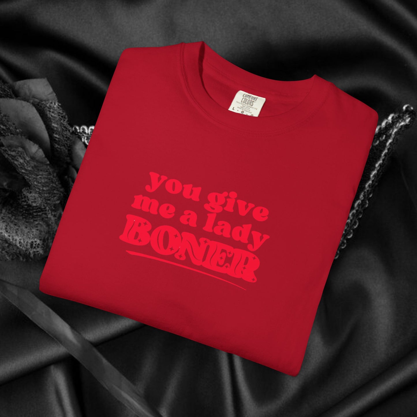FEMdom T-Shirt, BDSM Lifestyle, Naughty Summer Party Tee, Funny Saying tshirt you give me a lady boner dirty gift for hot wife