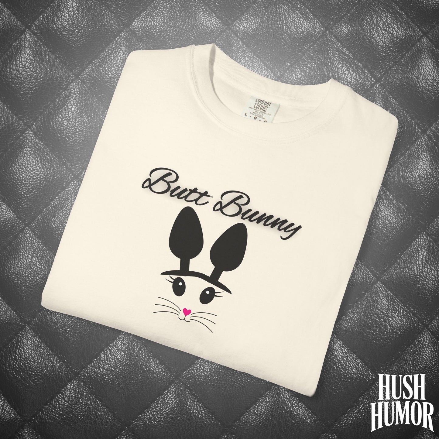 Butt Bunny Naughty Shirt – Funny Adult Humor Tee, Inappropriate Comfort Colors Sexy Wife Gift