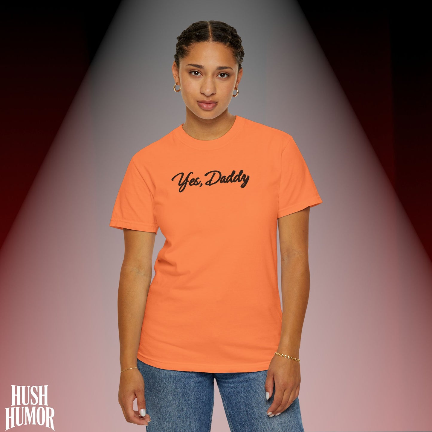 Yes Daddy Shirt – Submissive Wife T-Shirt, Naughty BDSM Graphic Tee for Women, NSFW Dirty Sex Shirt, Offensive Inappropriate Couple Party Shirt