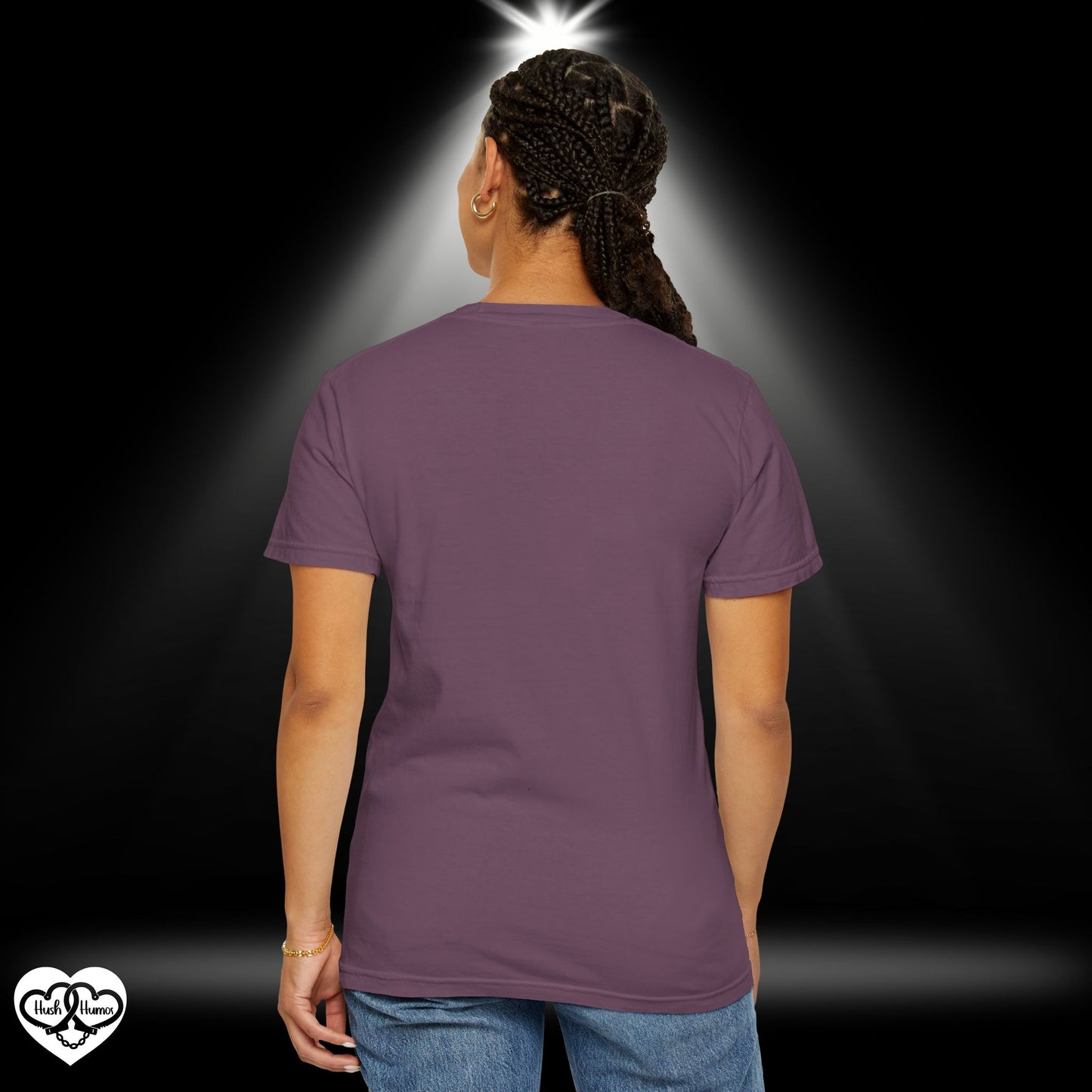 I'm Too Naughty to Say No – Dirty Comfort Colors T-Shirt, Submissive Tease Shirt, NSFW Adult Humor Gift for Kinky Wife or Bratty Girl