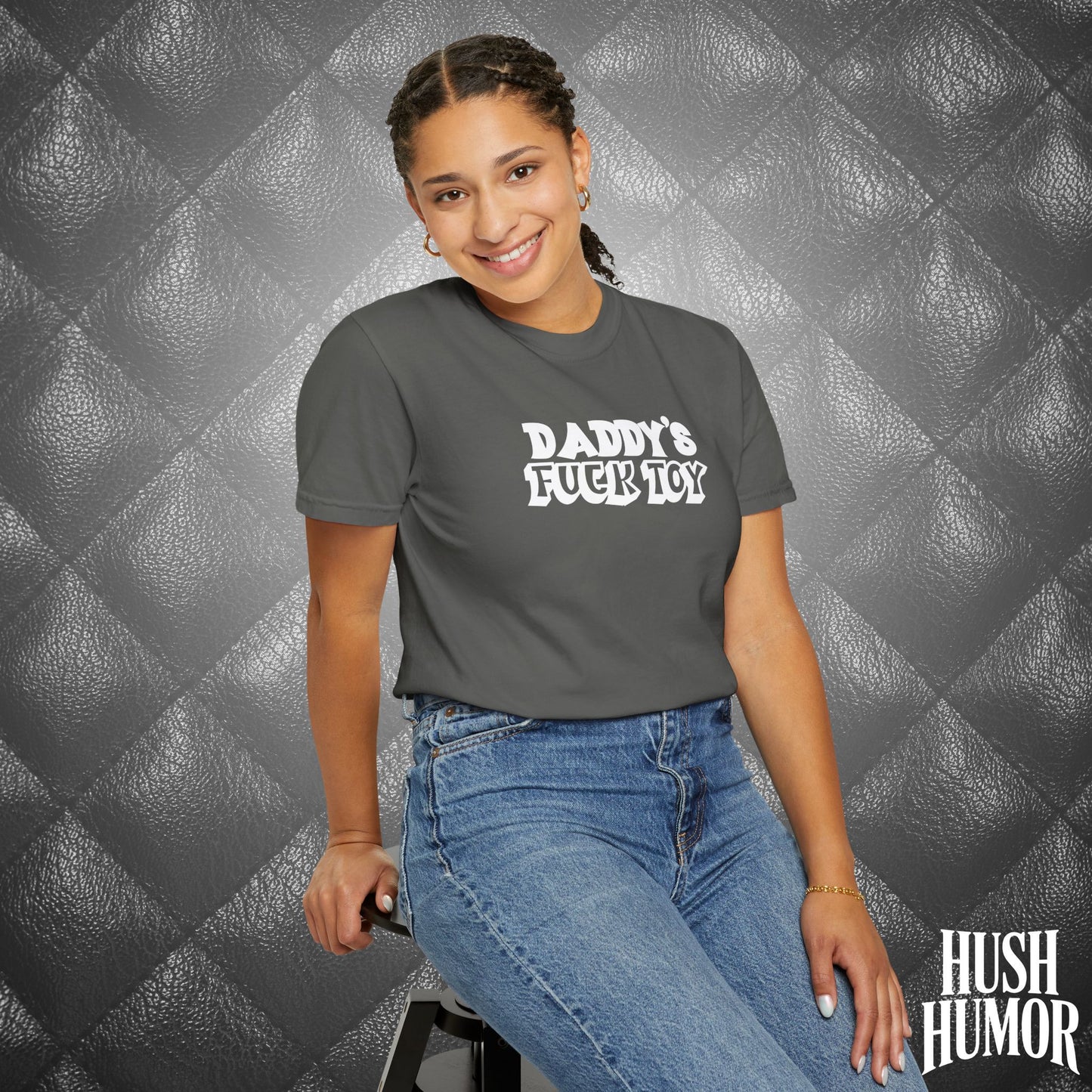 Daddy’s F*ck Toy Shirt – BDSM Submissive T-Shirt, Kinky DDLG Apparel, Naughty NSFW Shirt for Brats, Dirty Adult Play Wear, Inappropriate Sub Gift