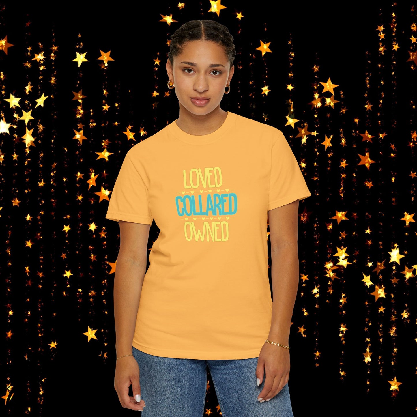 BDSM apparel Submissive tee Loved Collared Owned T-shirt, Kinky Tee
