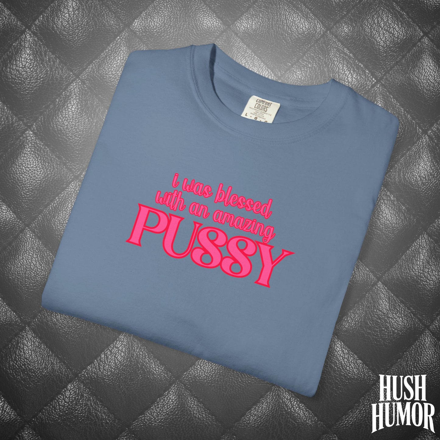 I Was Blessed With an Amazing Psssy Shirt – Funny NSFW T-Shirt for Naughty Wife