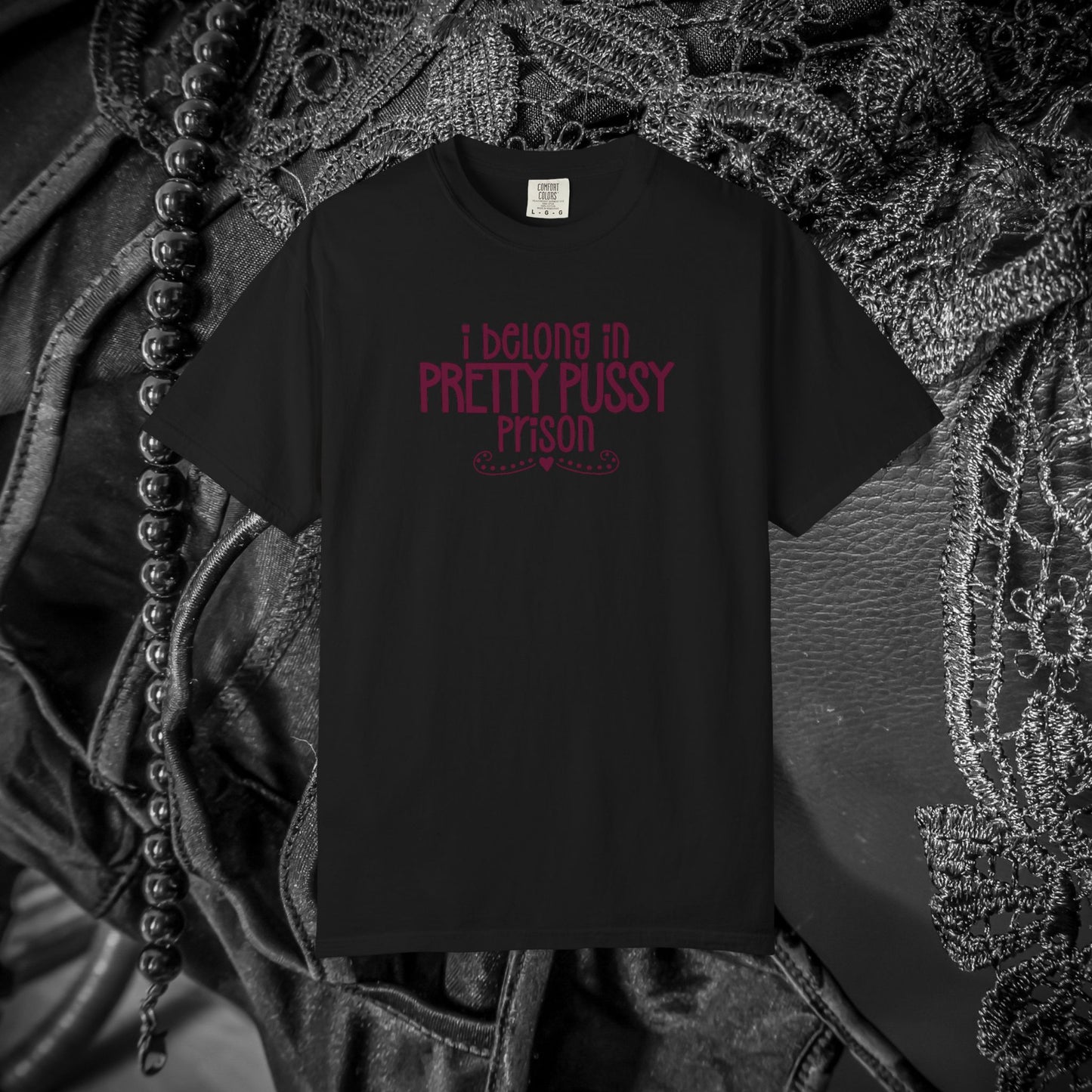 Pretty P*ssy Prison, Funny Adult T-shirt, Offensive Ladies Shirt, Unisex