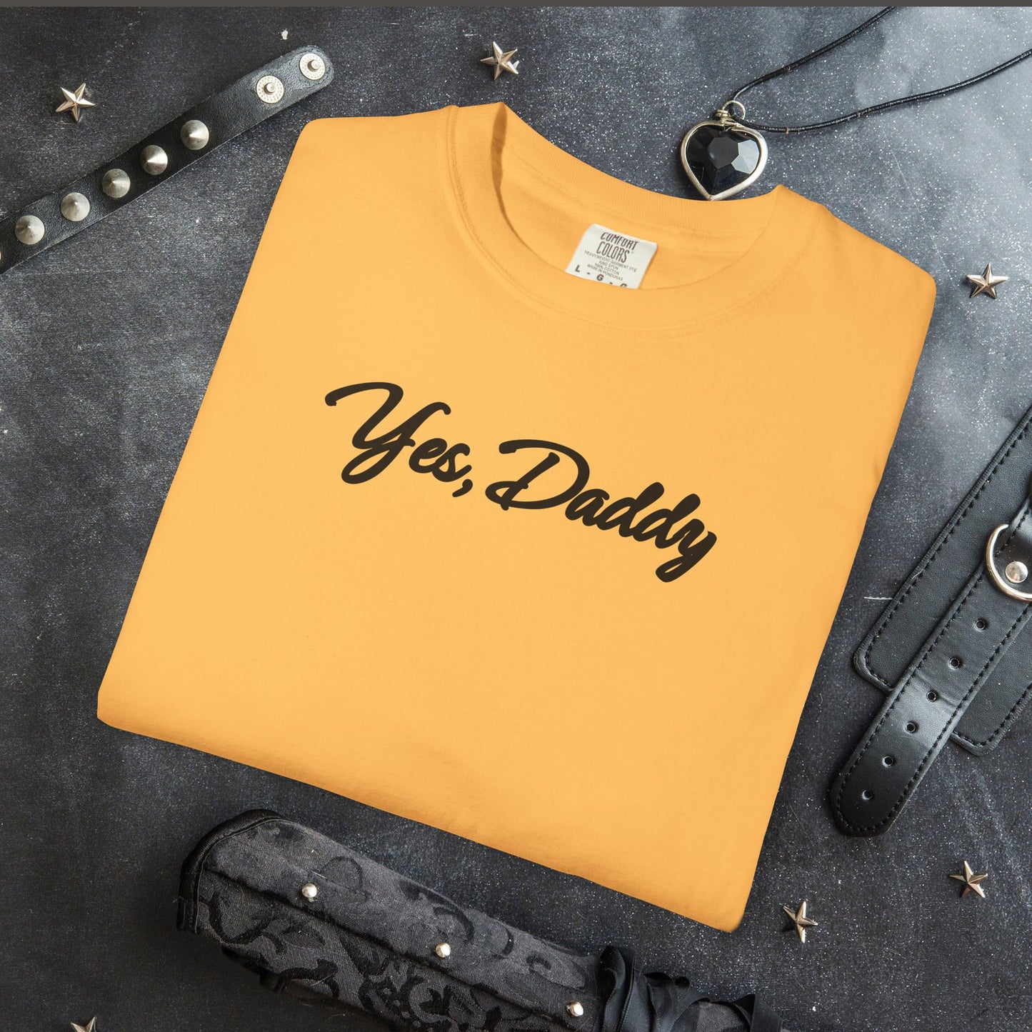 Yes Daddy Shirt – Submissive Wife T-Shirt, Naughty BDSM Graphic Tee for Women, NSFW Dirty Sex Shirt, Offensive Inappropriate Couple Party Shirt