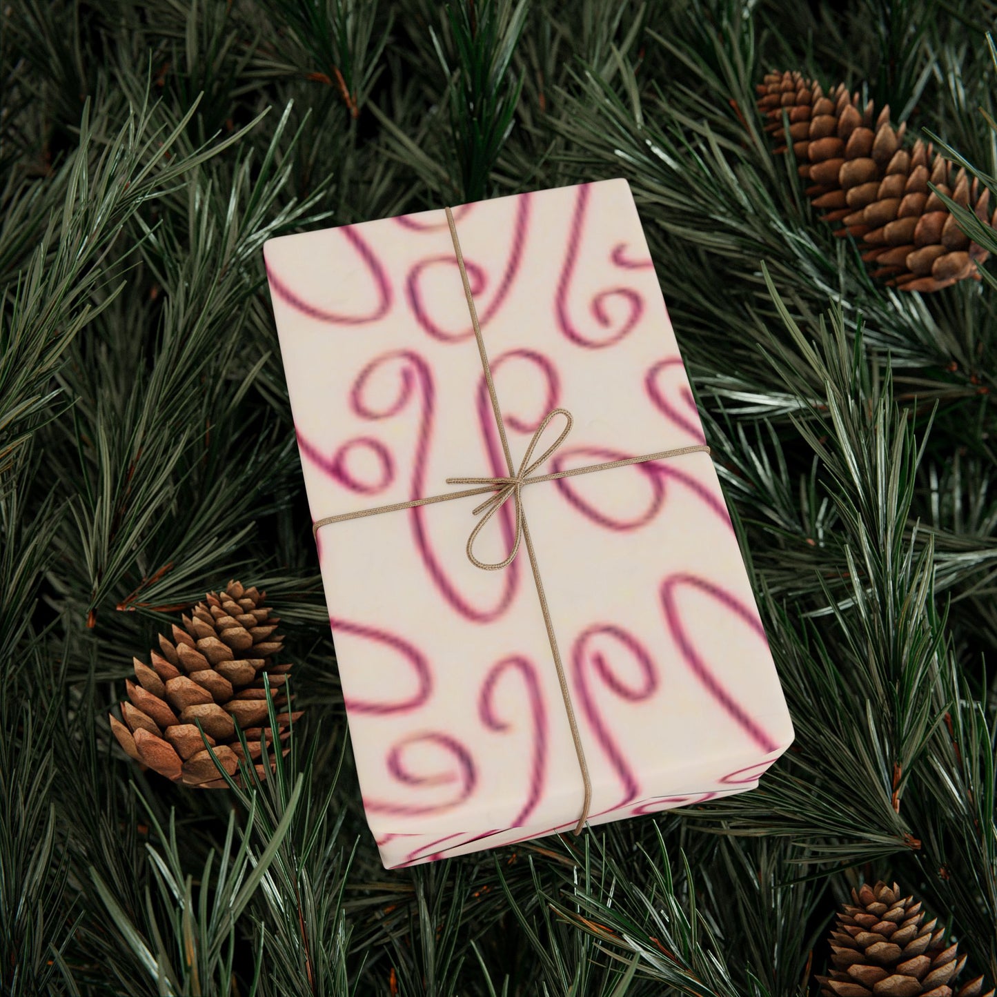 Hand drawn chic penis gift wrap for Birthdays, Holidays, Bachelorettes, Adult Naughty Paper