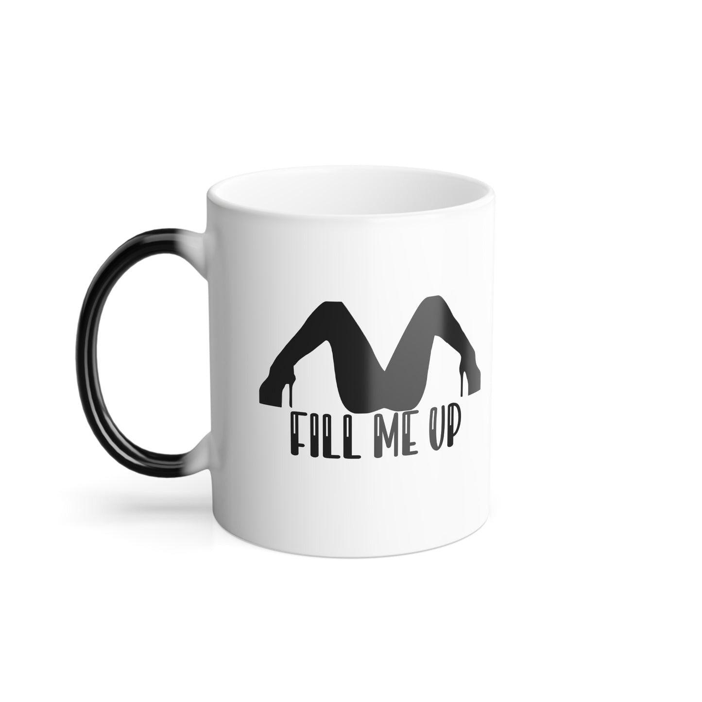Fill Me Up Color Morphing Mug – Naughty Heat Reveal Gag Gift for Her