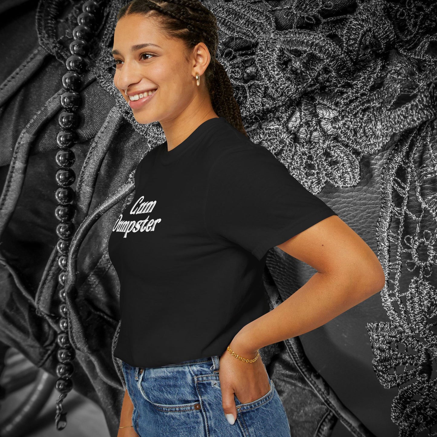 Cum Dumpster Tee – Dirty Joke Shirt & Party Gag Gift