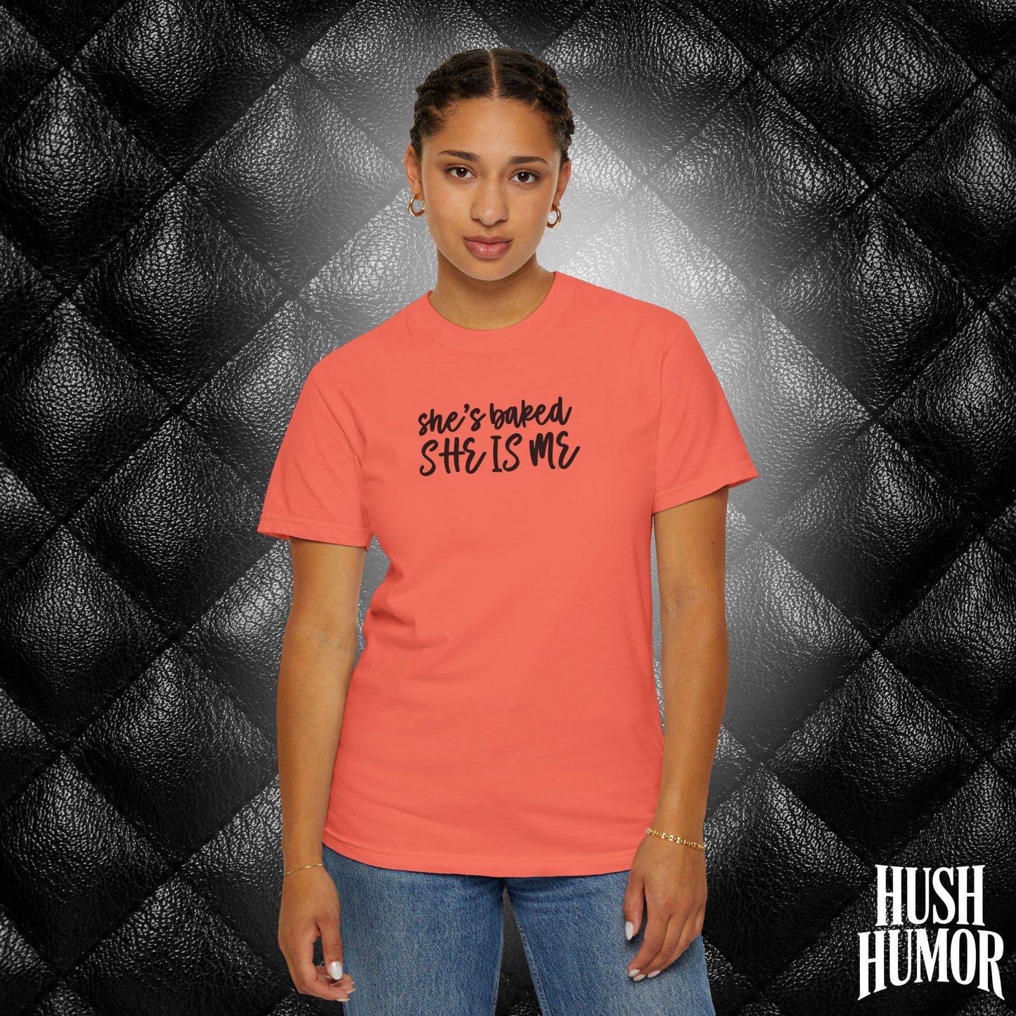 She’s Baked | Stoner Girl Weed T-Shirt for Women | Cute Pothead Gift Idea