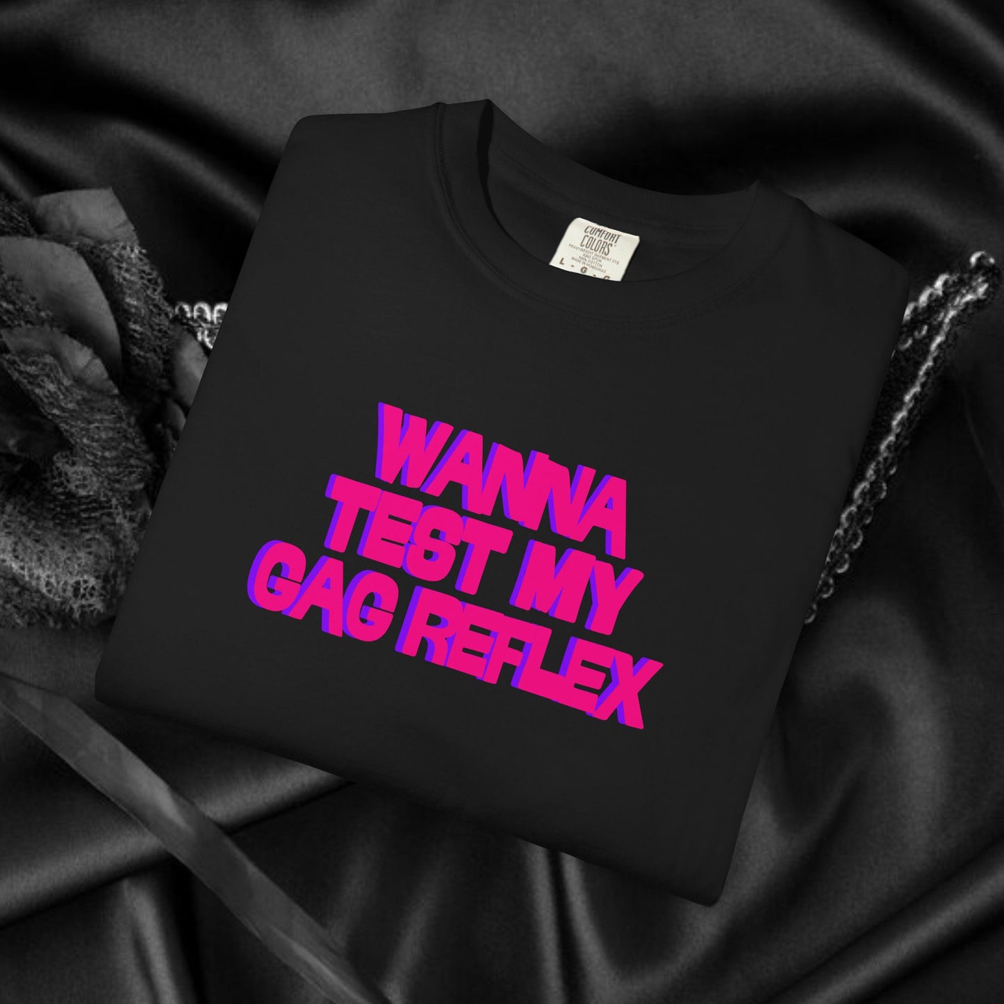 Dirty Gag Reflex Tee, Naughty Women's Shirt, Funny Blow j*b tee, Funny Adult gift