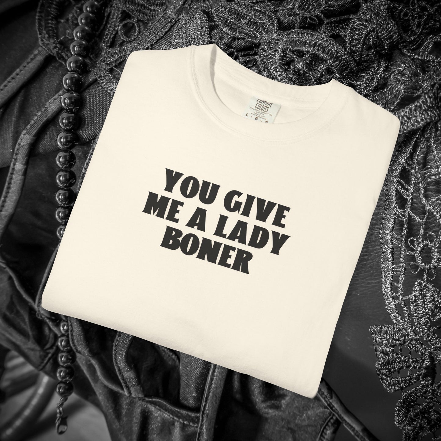 Funny Sex Shirt, Lady Boner Feminist Tee, Shocking Tops, Inappropriate NSFW Party Shirt, Offensive Rude Trendy comfort colors unisex tshirt
