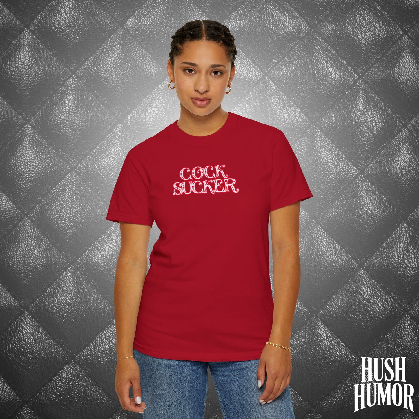 C*ck Sucker T-Shirt – Naughty Girl Comfort Colors Tee, Sexy Hot Wife Shirt, Offensive NSFW Graphic, Inappropriate tee