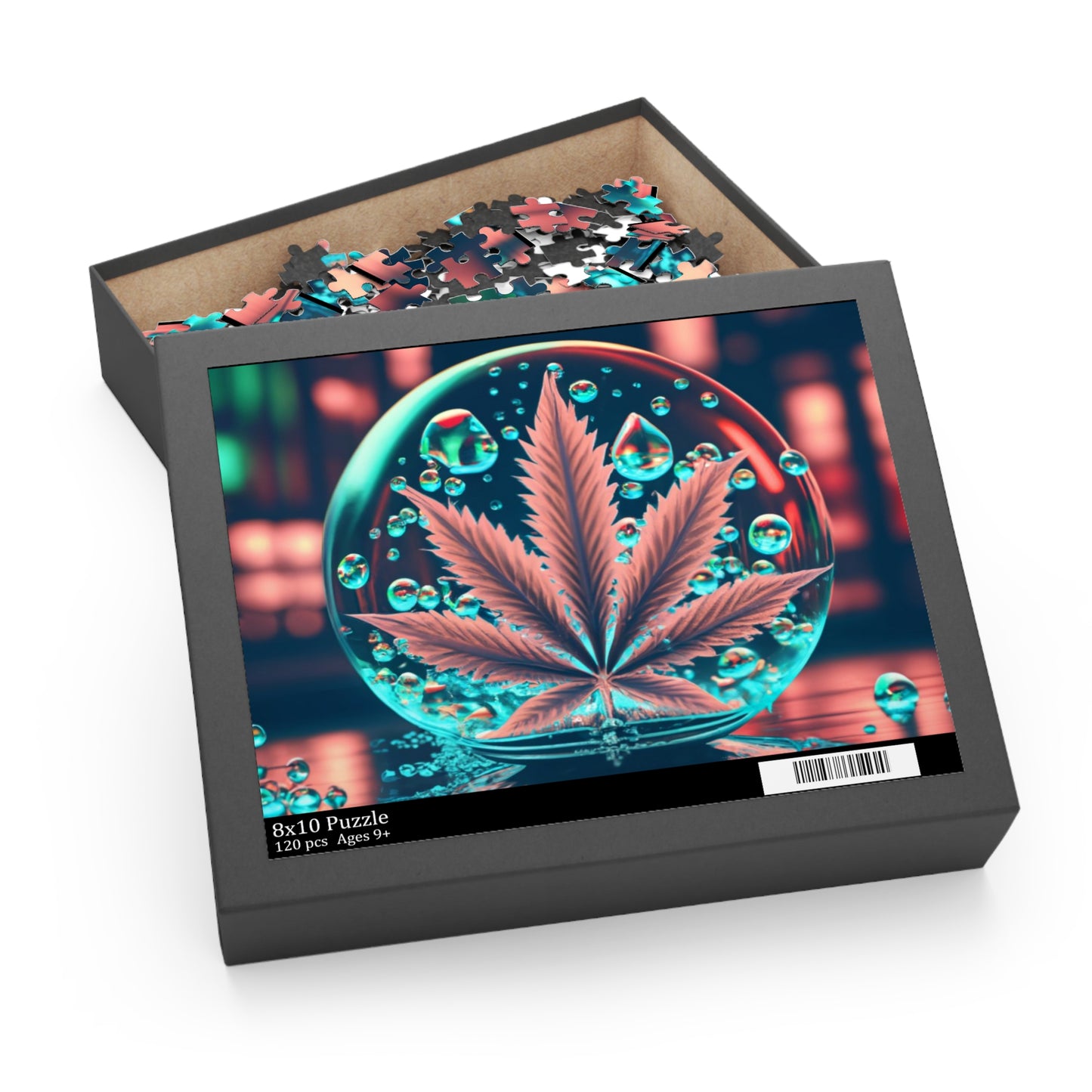 Crystal Drop Puzzle – Bold Glass Orb Jigsaw puzzle for those who like to just chill gift