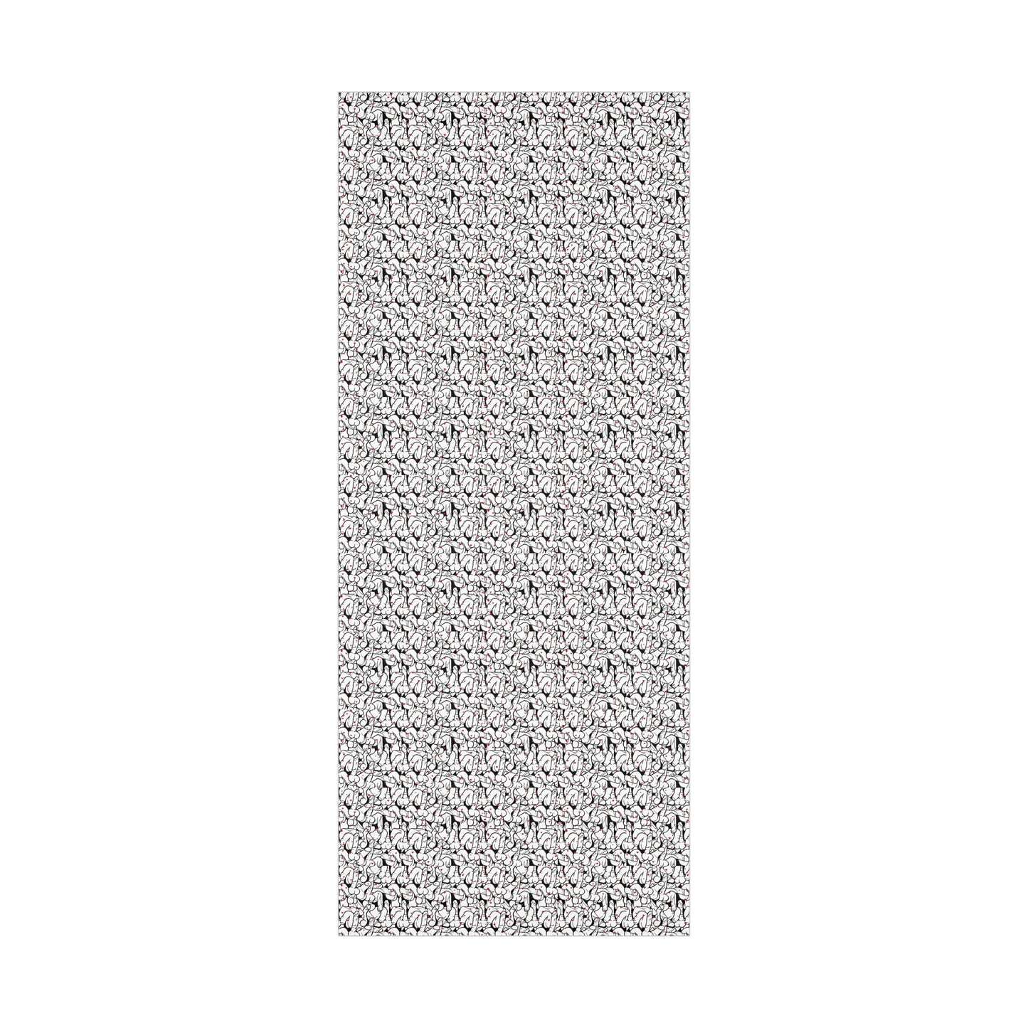 Black & White Penis Wrapping Paper – Funny Adult Willy Gift Wrap, Cute C*ck Gag Gift Paper