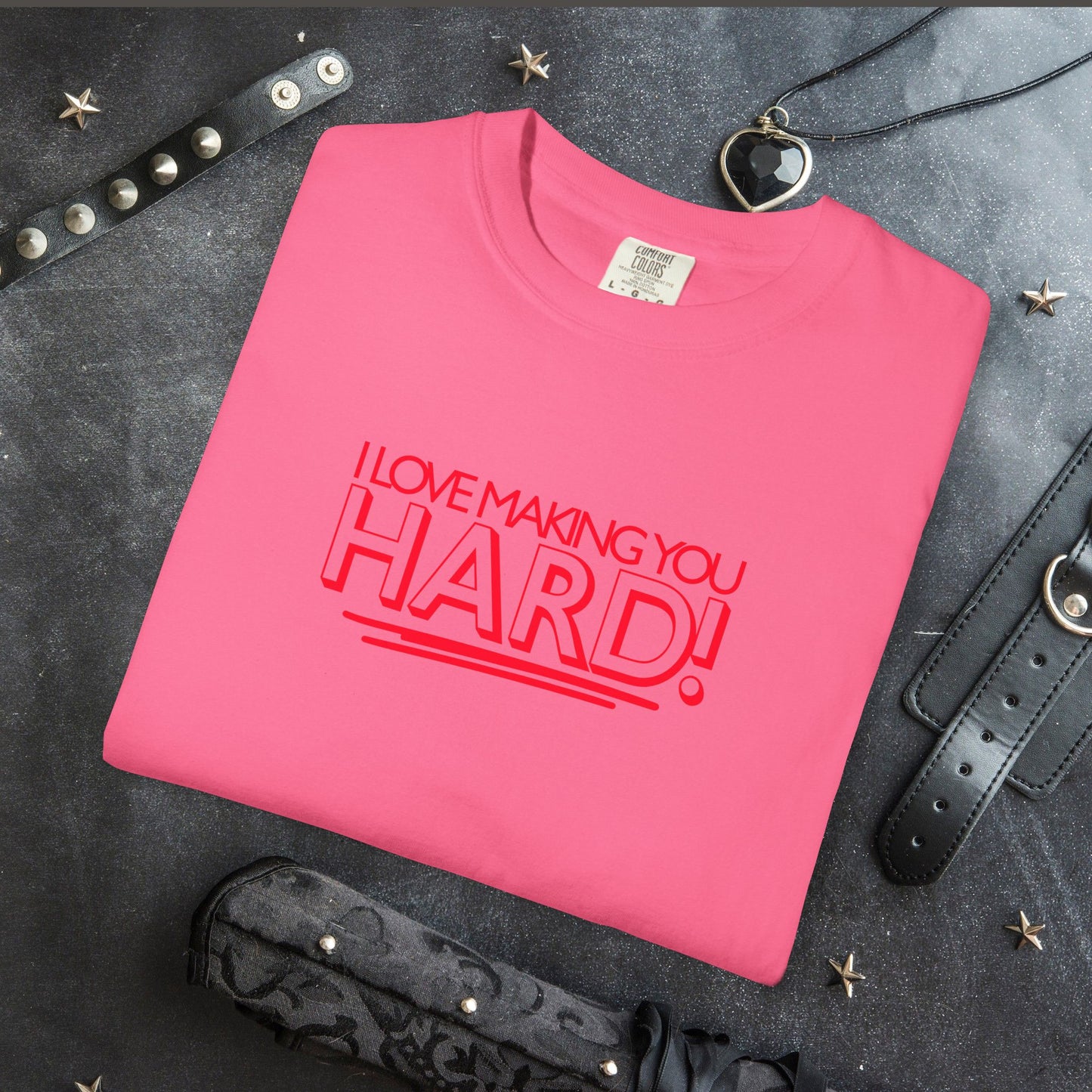 I Love Making You Hard Naughty Girl Sexy T-Shirt, Hot Wife nsfw top, Inappropriate but Fun Summer Apparel