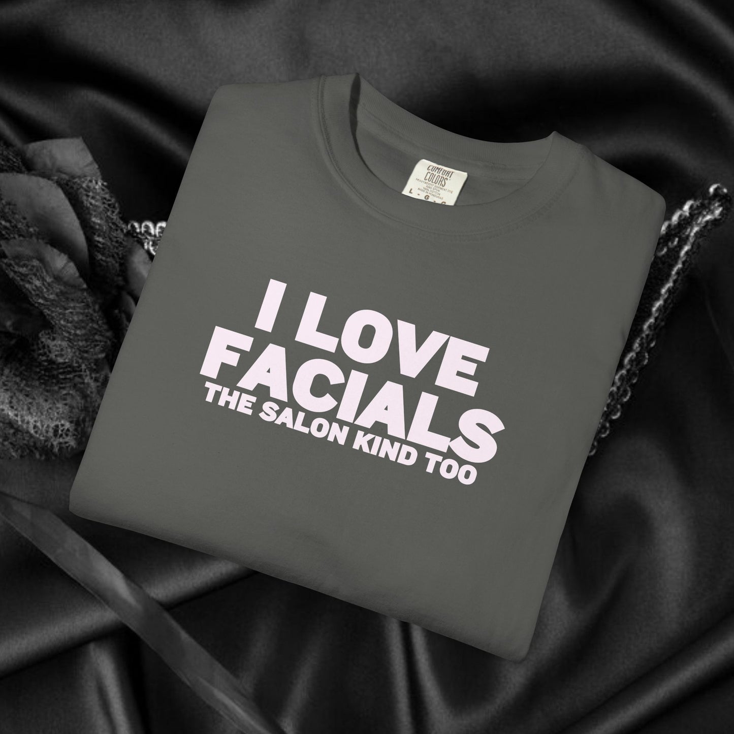 I Love Facials Funny Tee, Female Dom Blow Job Shirt, NSFW Inappropriate, Offensive Shirt, Female