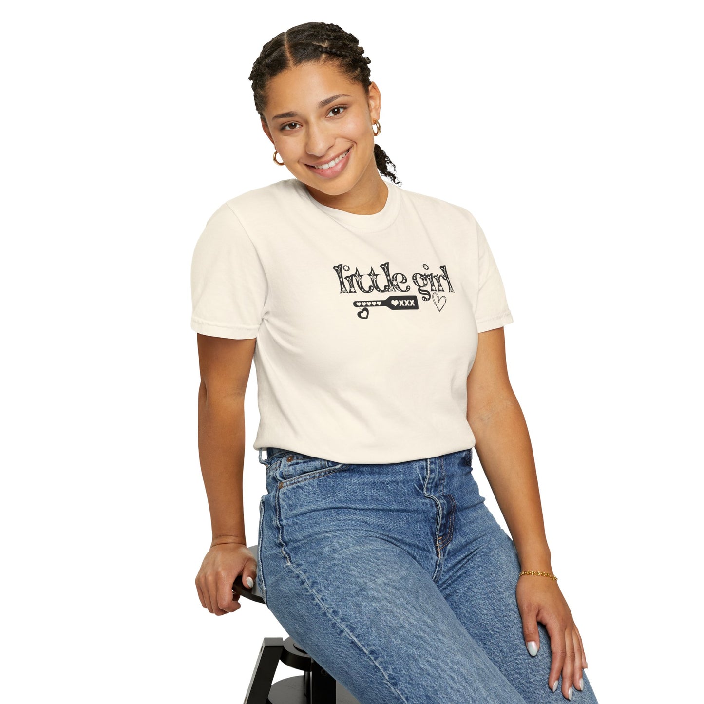 Submissive Little Girl Comfort Color T-shirt