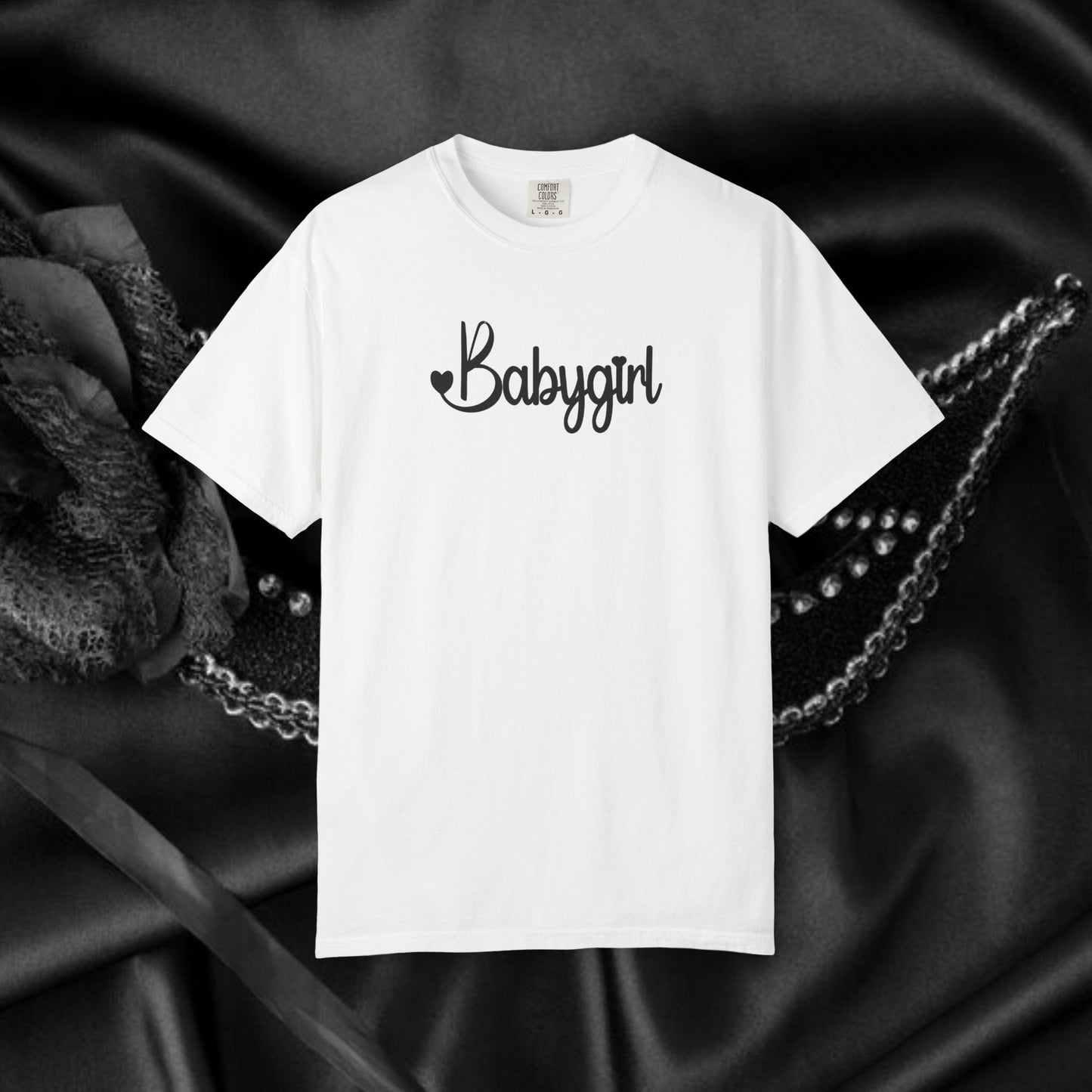 Babygirl DDLG T-shirt, Unisex Garment-Dyed Tee, Yes Daddy, Tumblr Hipster Trending Fun Party Shirt