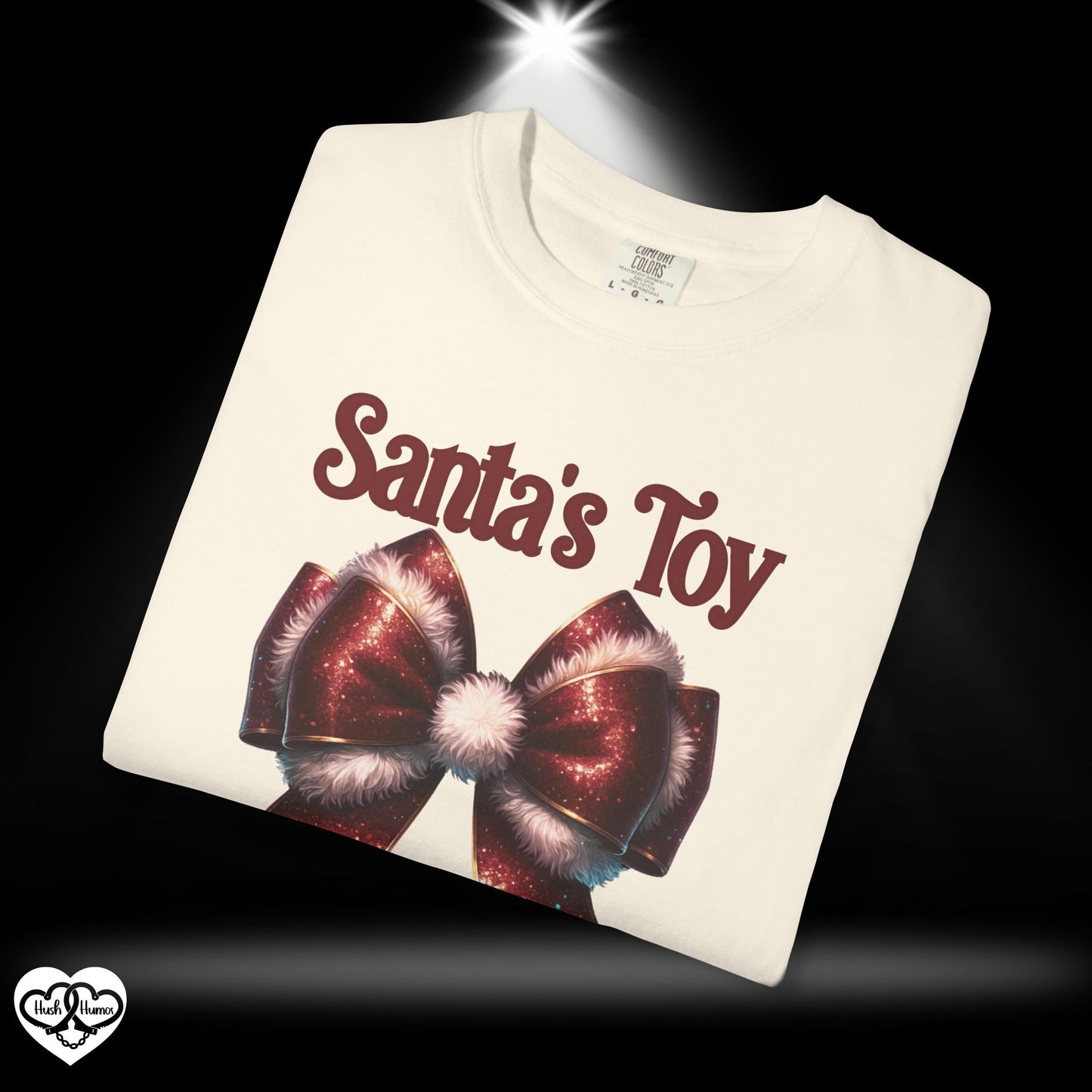 Santa’s Toy Favorite Christmas Party Suggestive Tee – Funny Adult NSFW Holiday Party T-Shirt