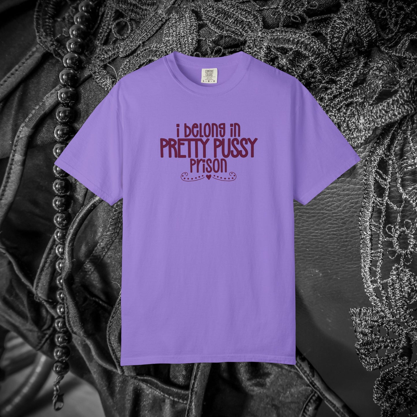Pretty P*ssy Prison, Funny Adult T-shirt, Offensive Ladies Shirt, Unisex