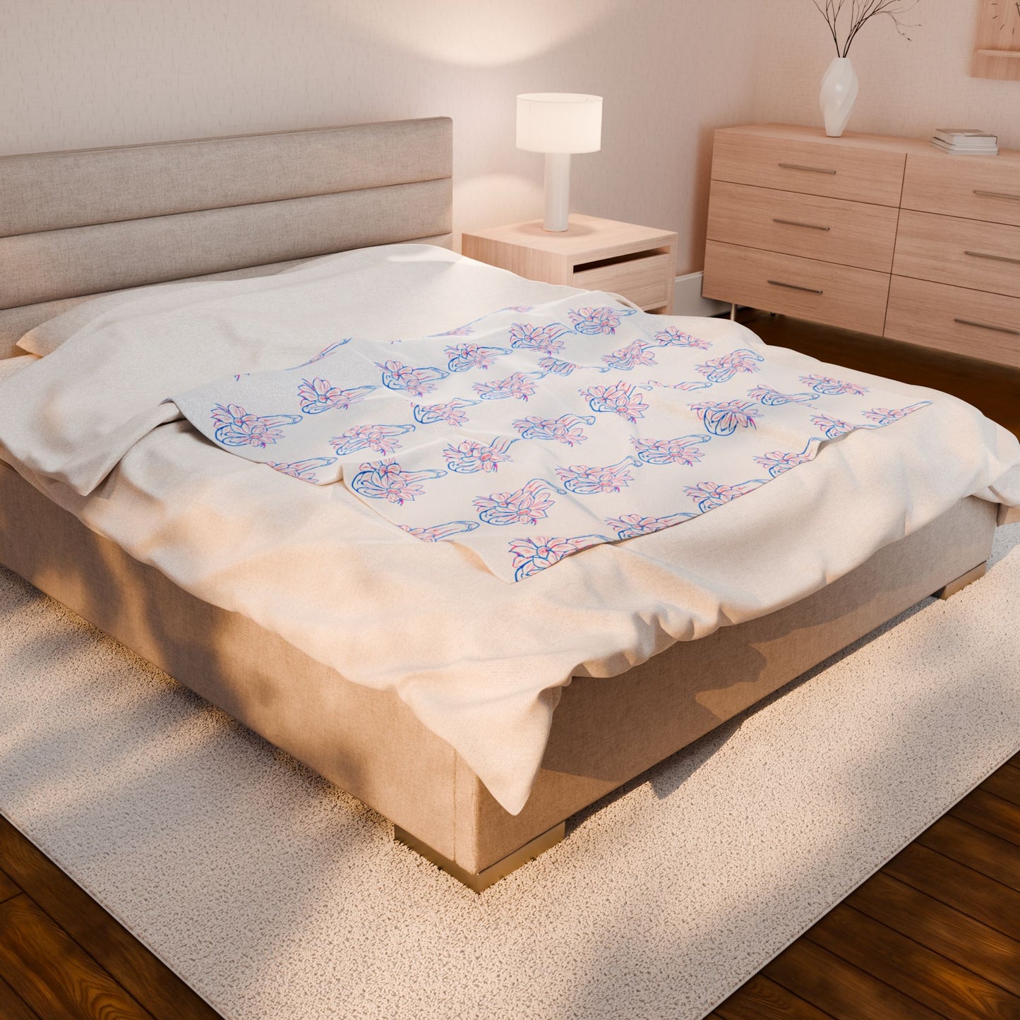 Pretty Penis Blanket Fun Adult Cozy Gift Penis blanket gag gift Soft Naughty Dong Throw Rude C*ck Blanket, Fun Velveteen Plush Blanket