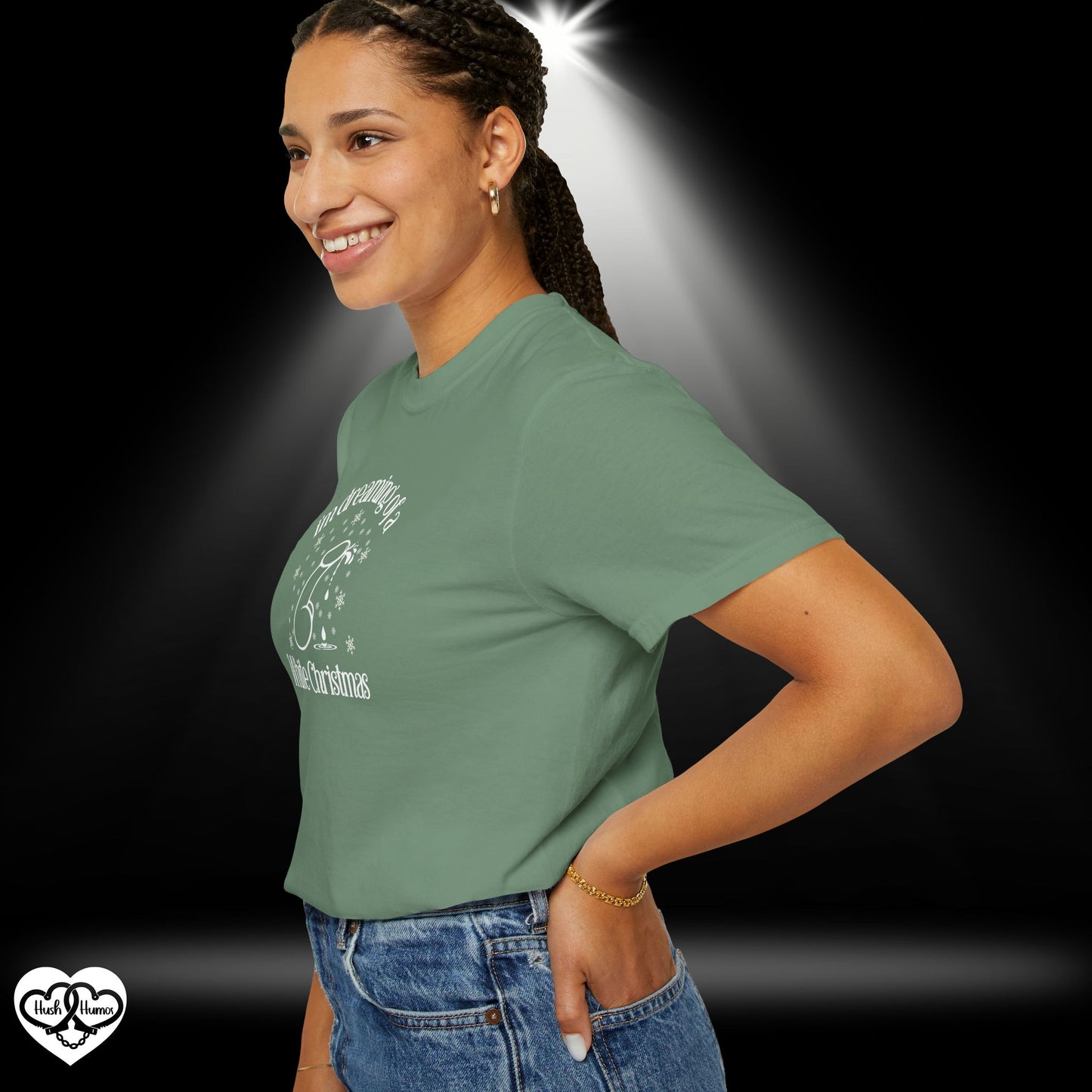 I’m Dreaming of a White Christmas Naughty Shirt – Funny Adult Xmas Tee, Sexy Holiday Party Top