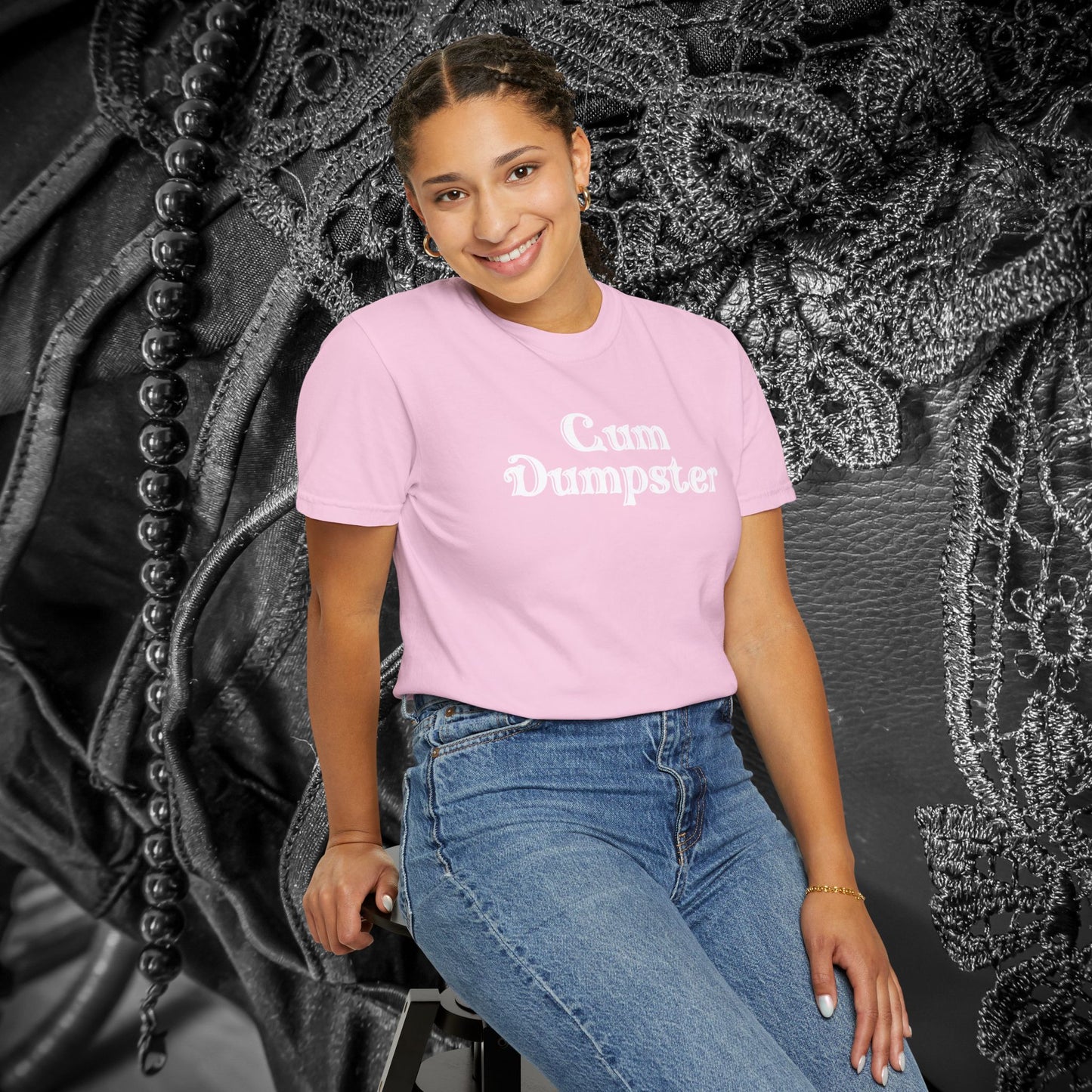 Cum Dumpster Tee – Dirty Joke Shirt & Party Gag Gift