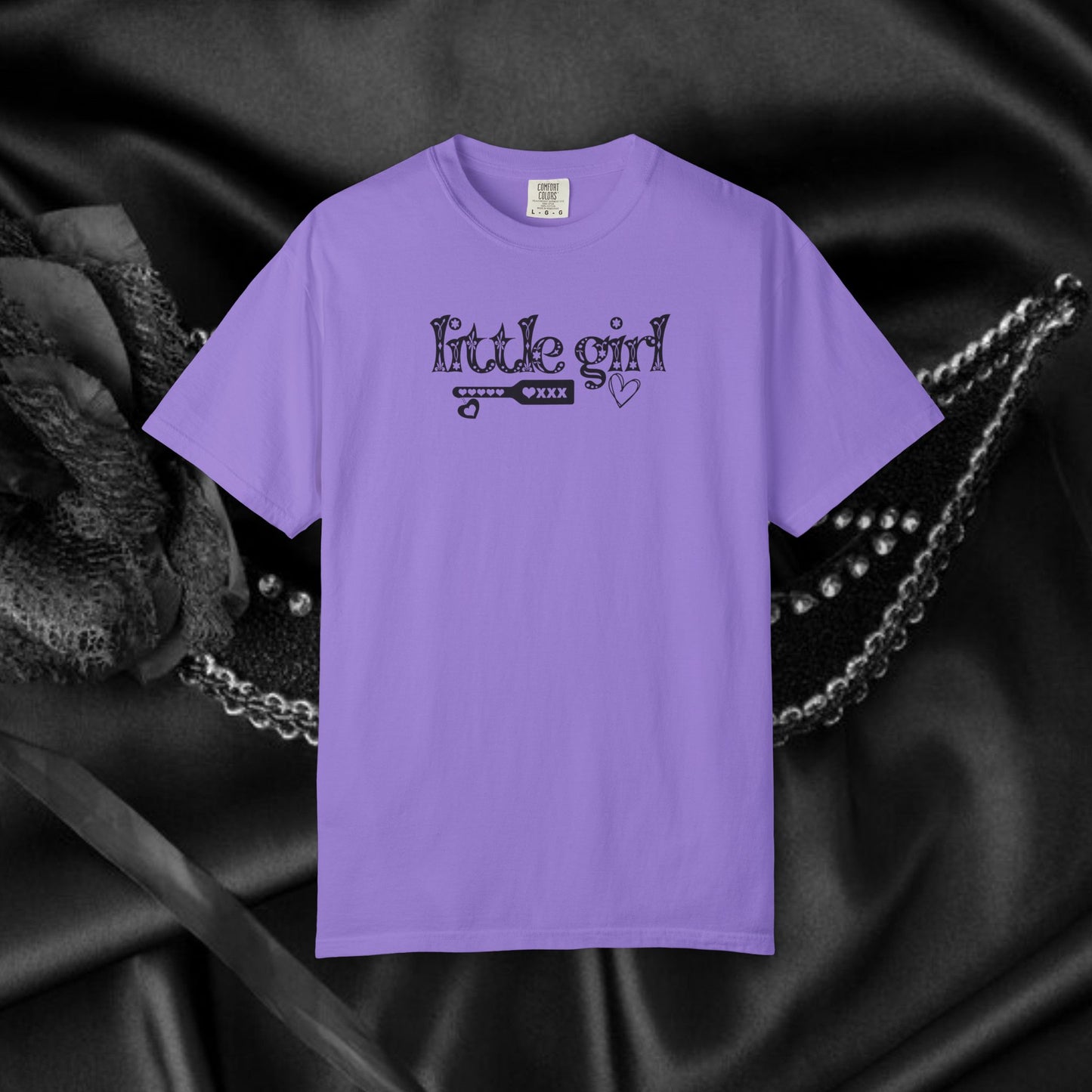 Submissive Little Girl Comfort Color T-shirt