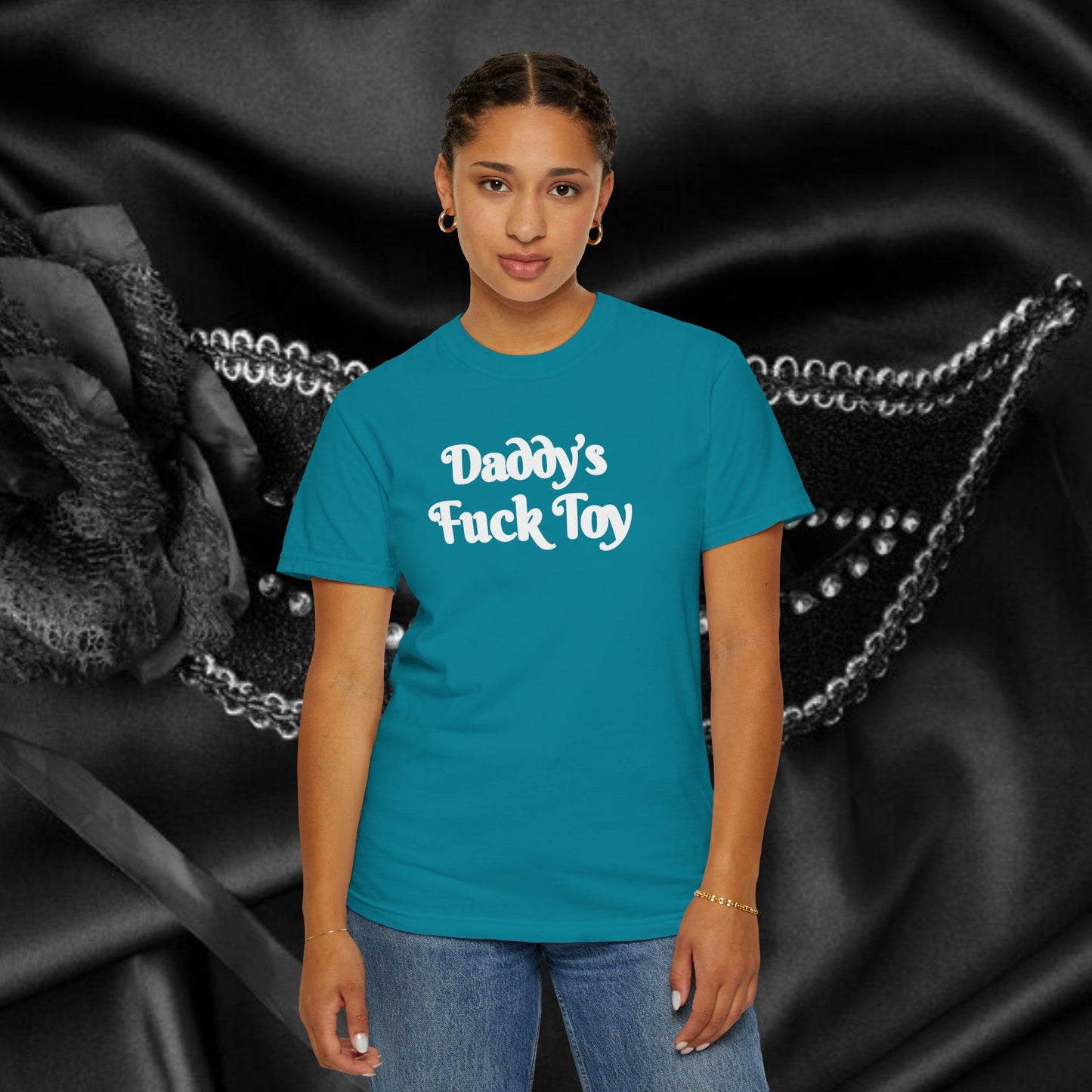 Kinky Submissive Apparel, DDLG Tee, Daddy's F*ck BDSM tee for Adult Play Wear