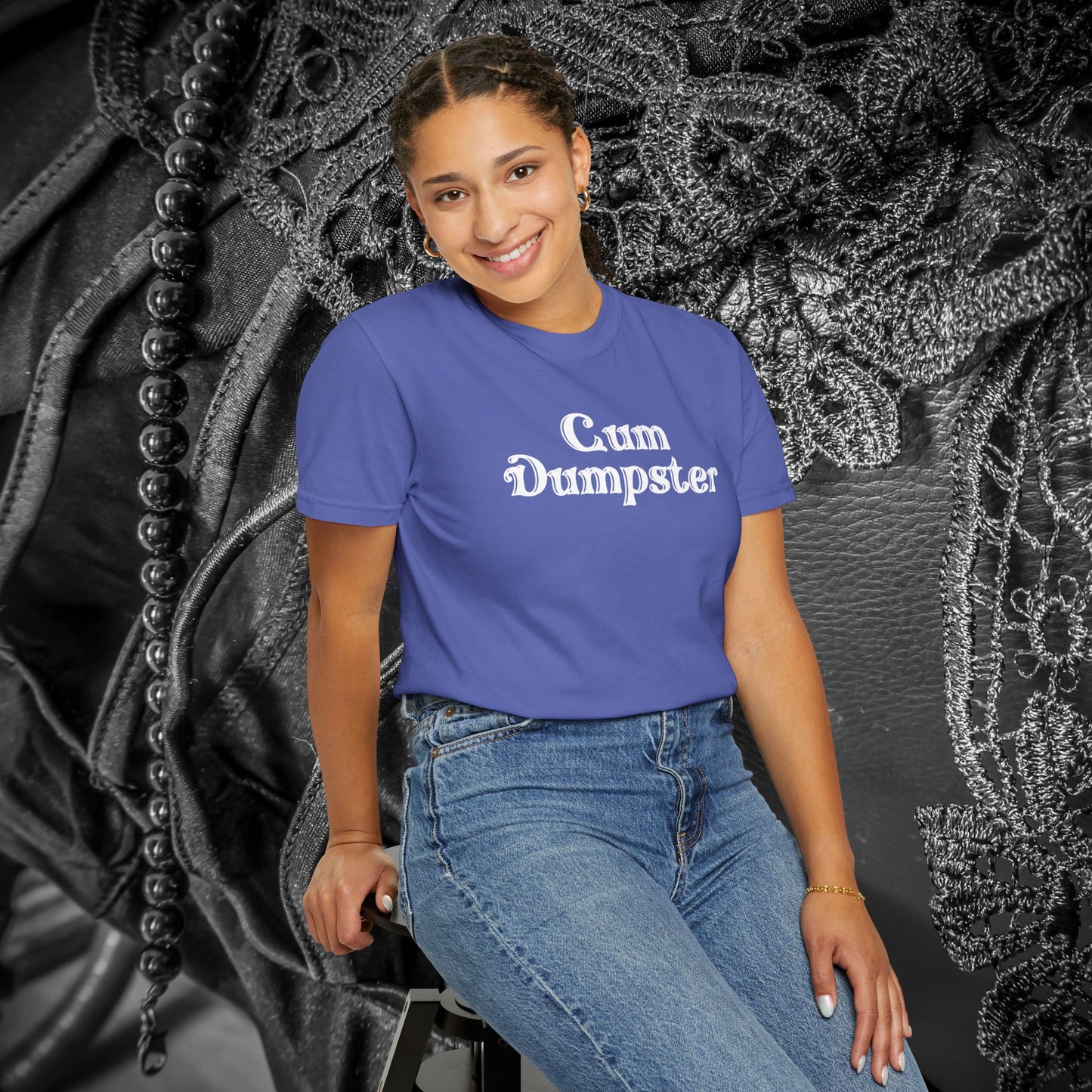 Cum Dumpster Tee – Dirty Joke Shirt & Party Gag Gift