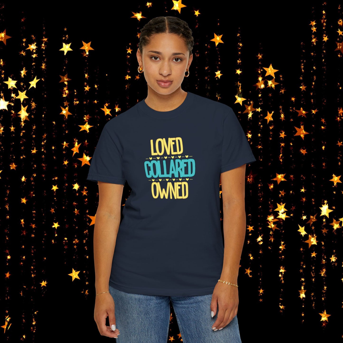 BDSM apparel Submissive tee Loved Collared Owned T-shirt, Kinky Tee