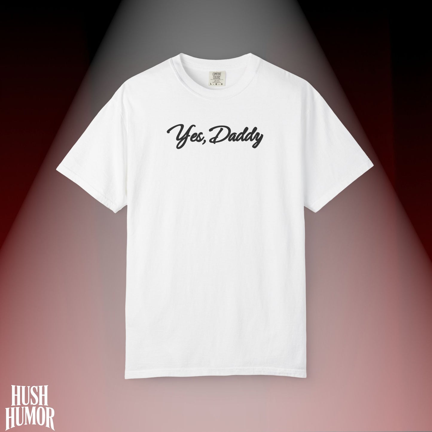 Yes Daddy Shirt – Submissive Wife T-Shirt, Naughty BDSM Graphic Tee for Women, NSFW Dirty Sex Shirt, Offensive Inappropriate Couple Party Shirt