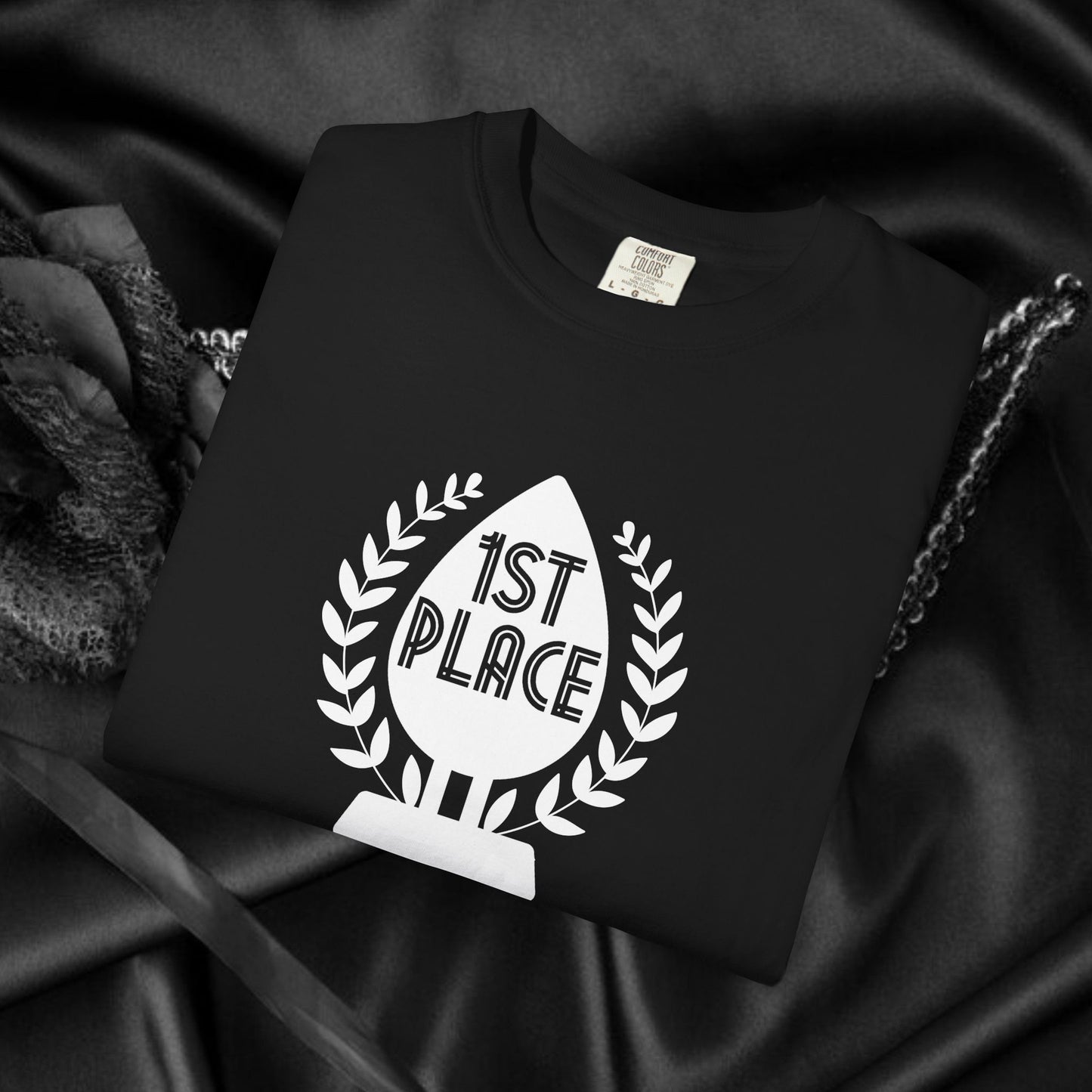 1st Place Butt Stuff Naughty Women’s T-Shirt – Offensive Comfort Colors Tee, Aal Sex Gag Gift, Adult Humor Summer Top