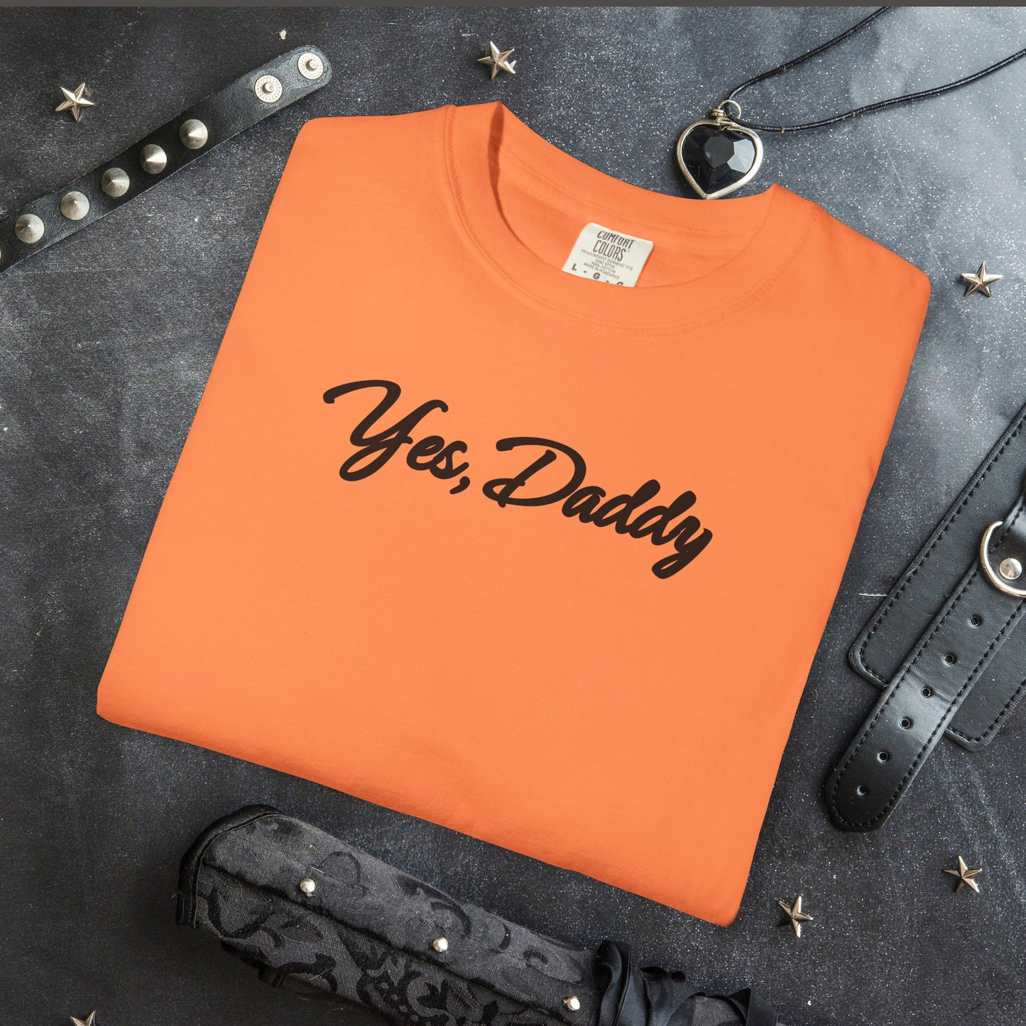 Yes Daddy Shirt – Submissive Wife T-Shirt, Naughty BDSM Graphic Tee for Women, NSFW Dirty Sex Shirt, Offensive Inappropriate Couple Party Shirt