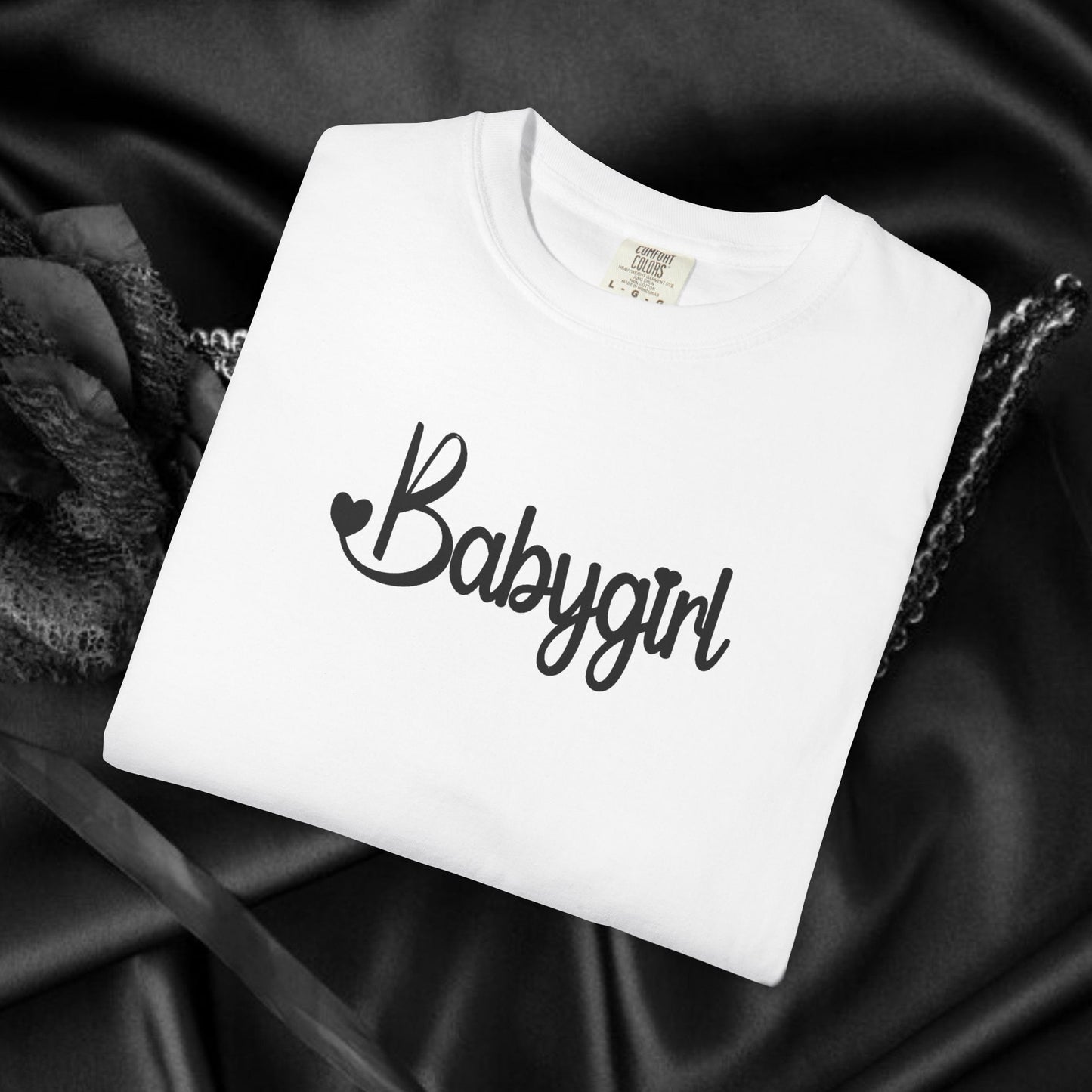 Babygirl DDLG T-shirt, Unisex Garment-Dyed Tee, Yes Daddy, Tumblr Hipster Trending Fun Party Shirt