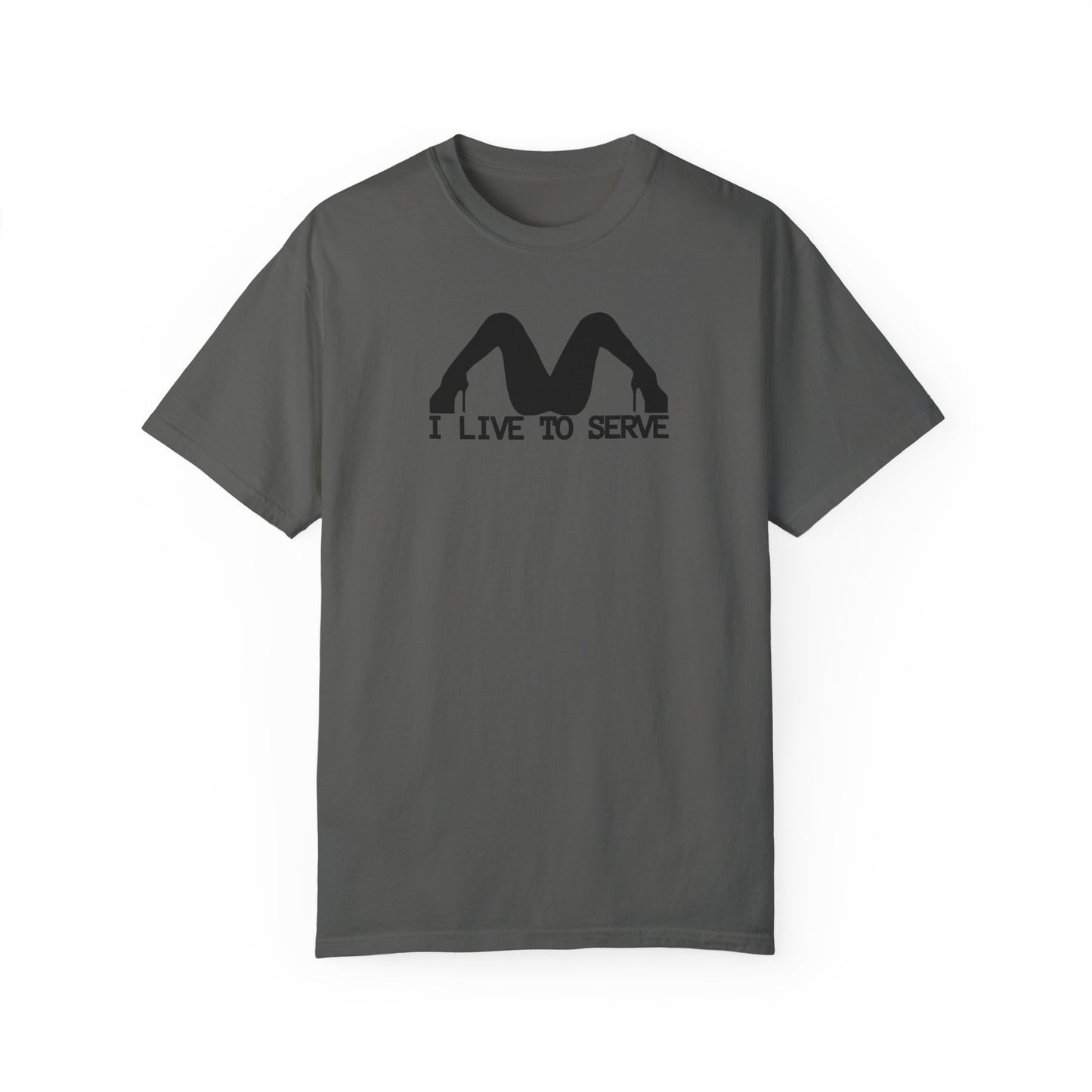 BDSM Clothing Shirt Submissive - I Live to Serve - submissive gift