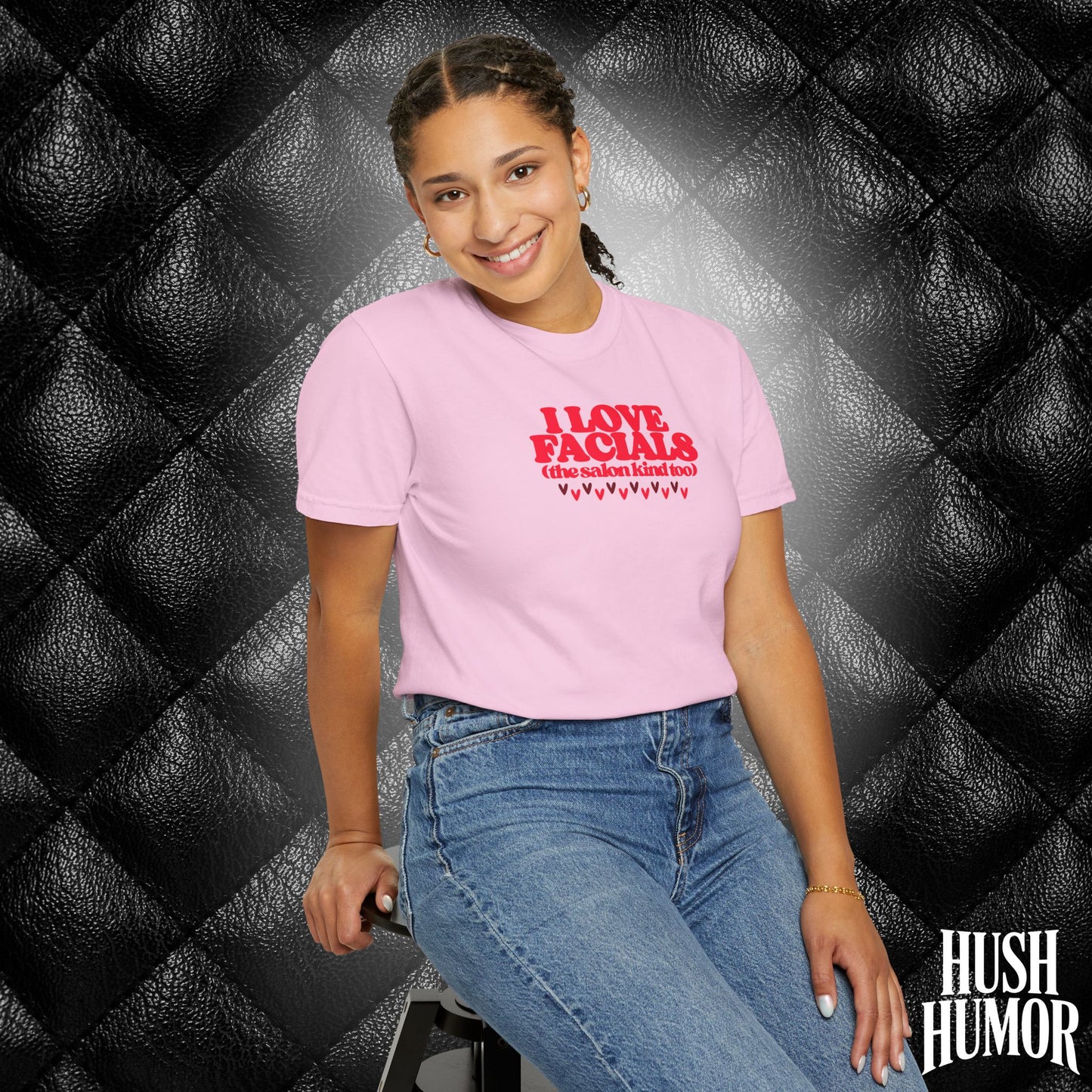 I Love Facials | Funny NSFW Blow Job Tee for Bold Adult Humor