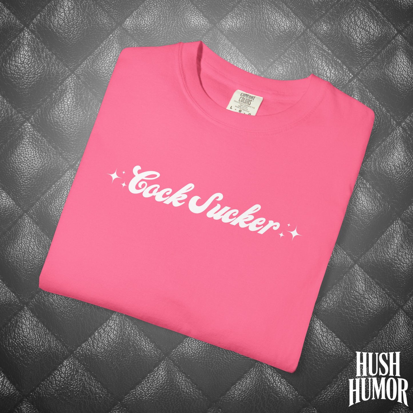 C*ck Sucker T-Shirt – Naughty Girl Comfort Colors Tee, Sexy NSFW Hot Wife Shirt, Offensive Inappropriate Graphic Shirt for Women