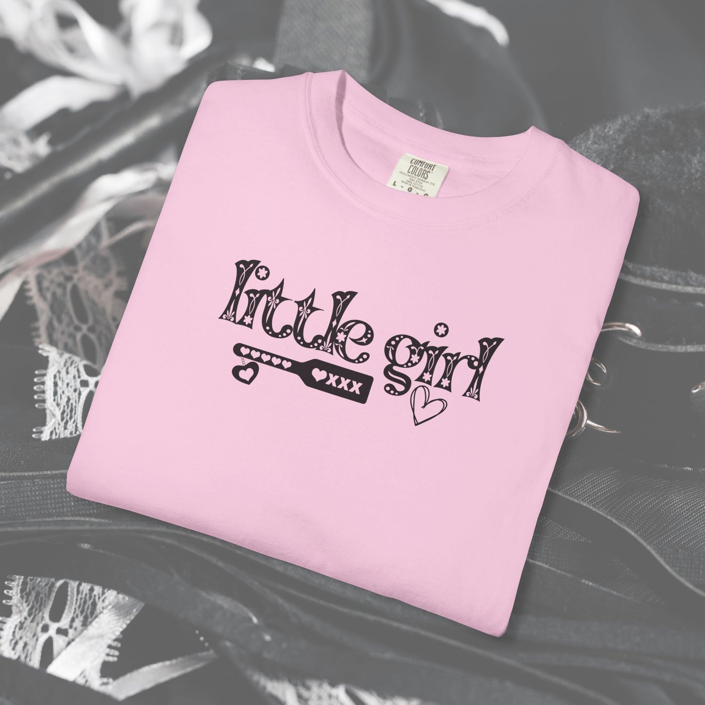 Submissive Little Girl Comfort Color T-shirt