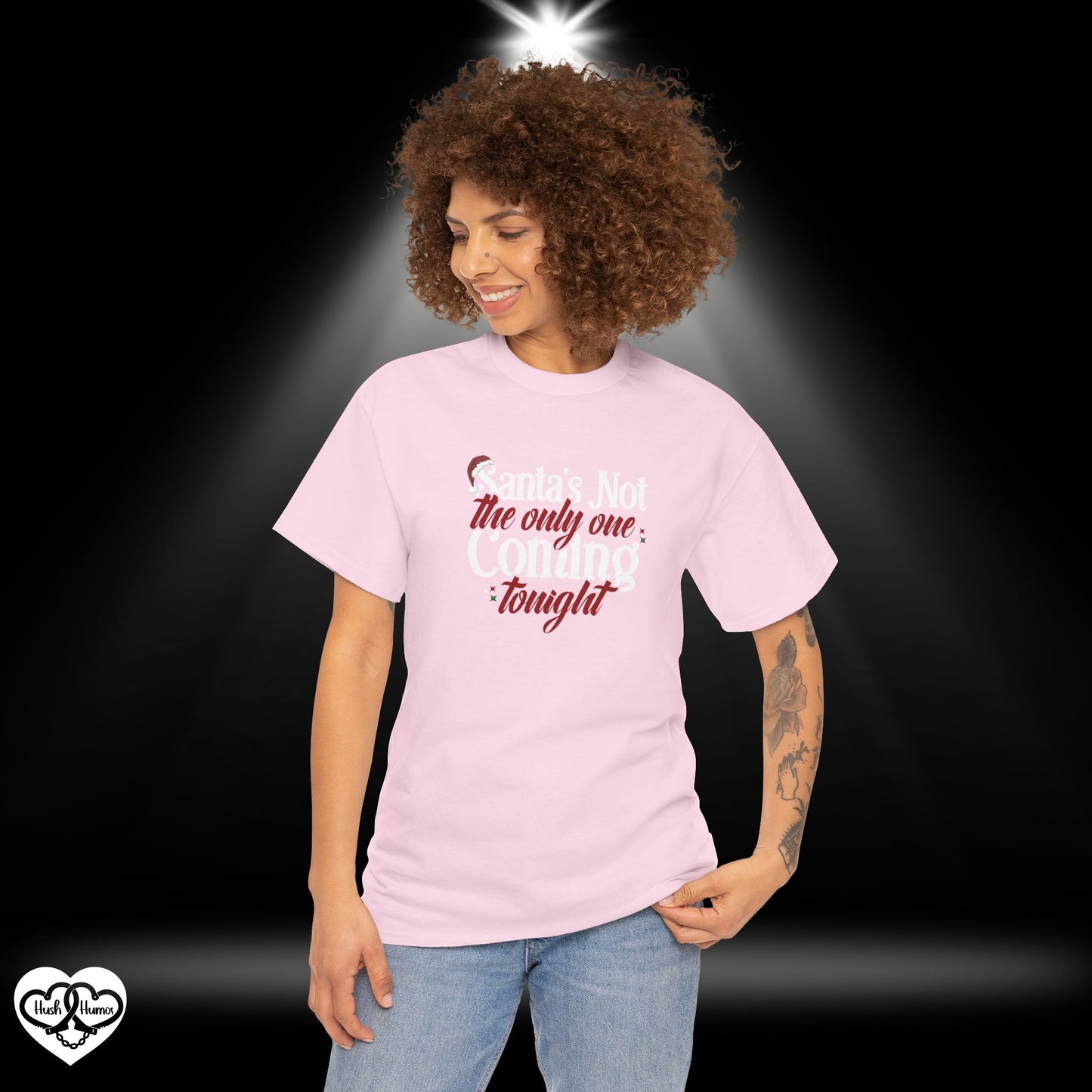 Santa’s Not the Only One Coming Tonight Shirt – Naughty Christmas Tee for Adults, Funny Holiday Party Shirt, Sexy Xmas Gift