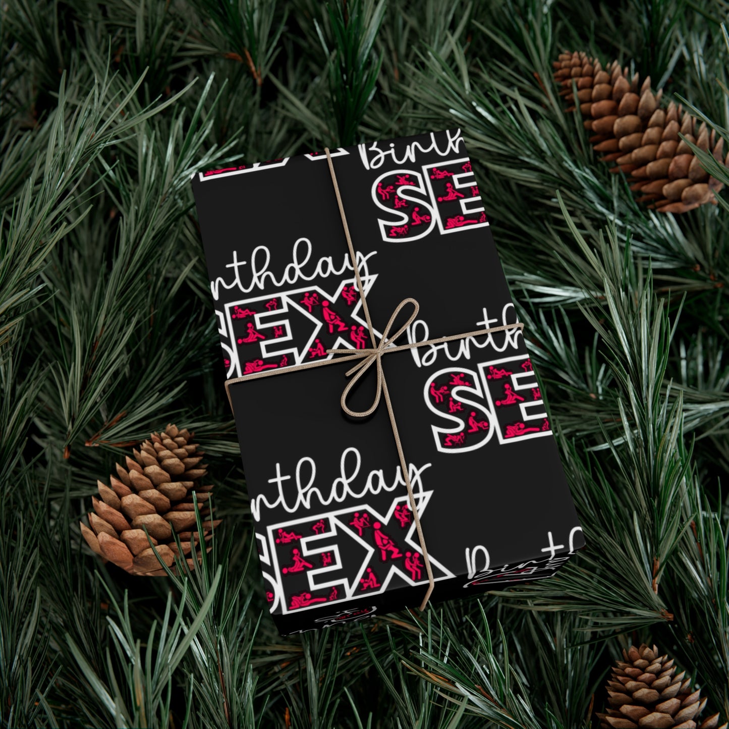 Birthdy Sex Wrapping Paper Adult Birthday Decor, Funny Gift Wrap, Unique Wrapping Paper, special occasions