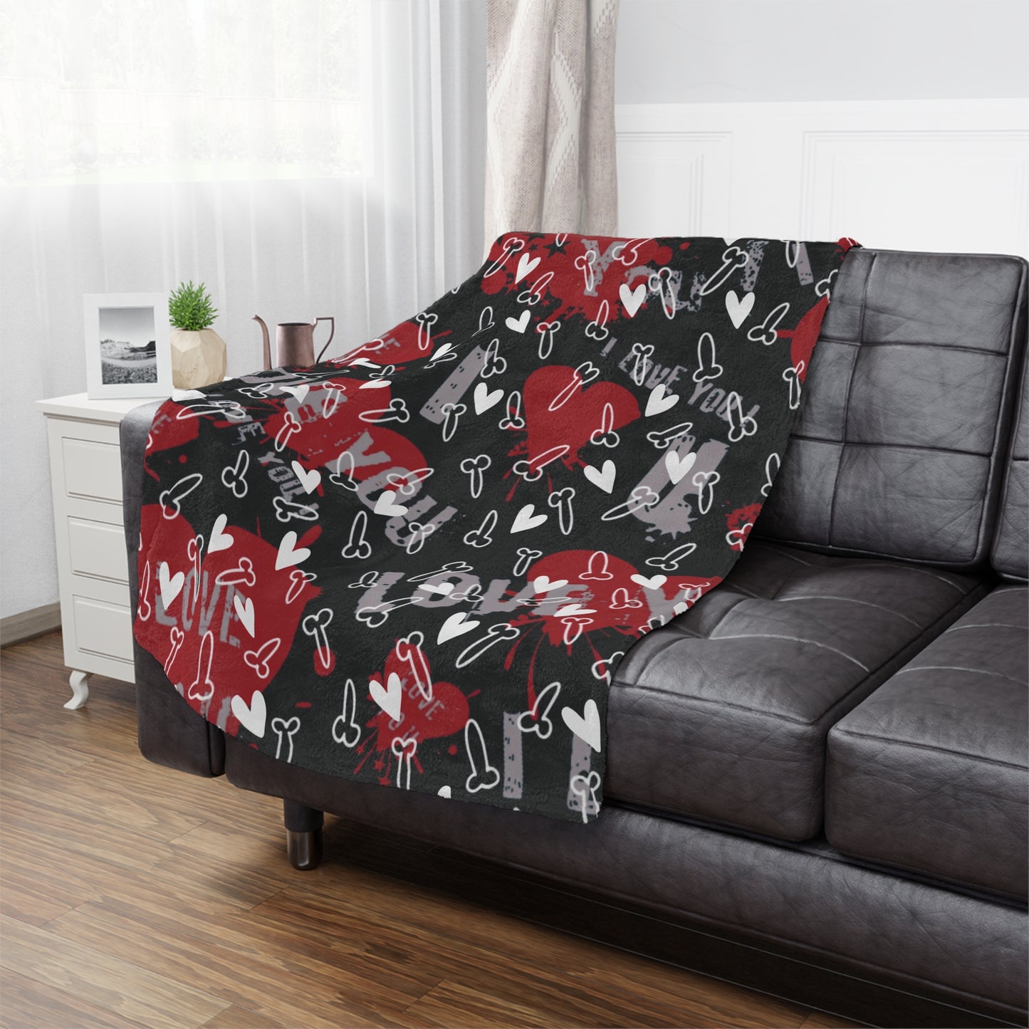 Penis Blanket Minky Blanket | Cozy Soft Blanket Adult Themed Home Decor