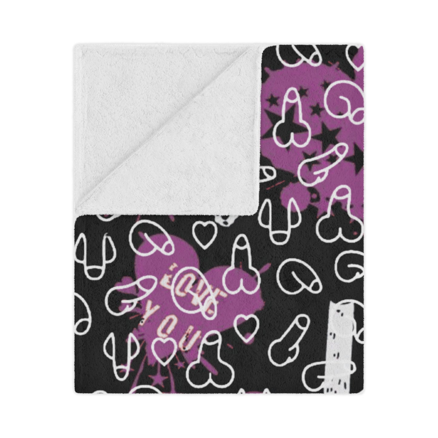 Penis Blanket Minky Blanket | Cozy Throw for Gifts, Soft Blanket, Warm Adult Themed blanket