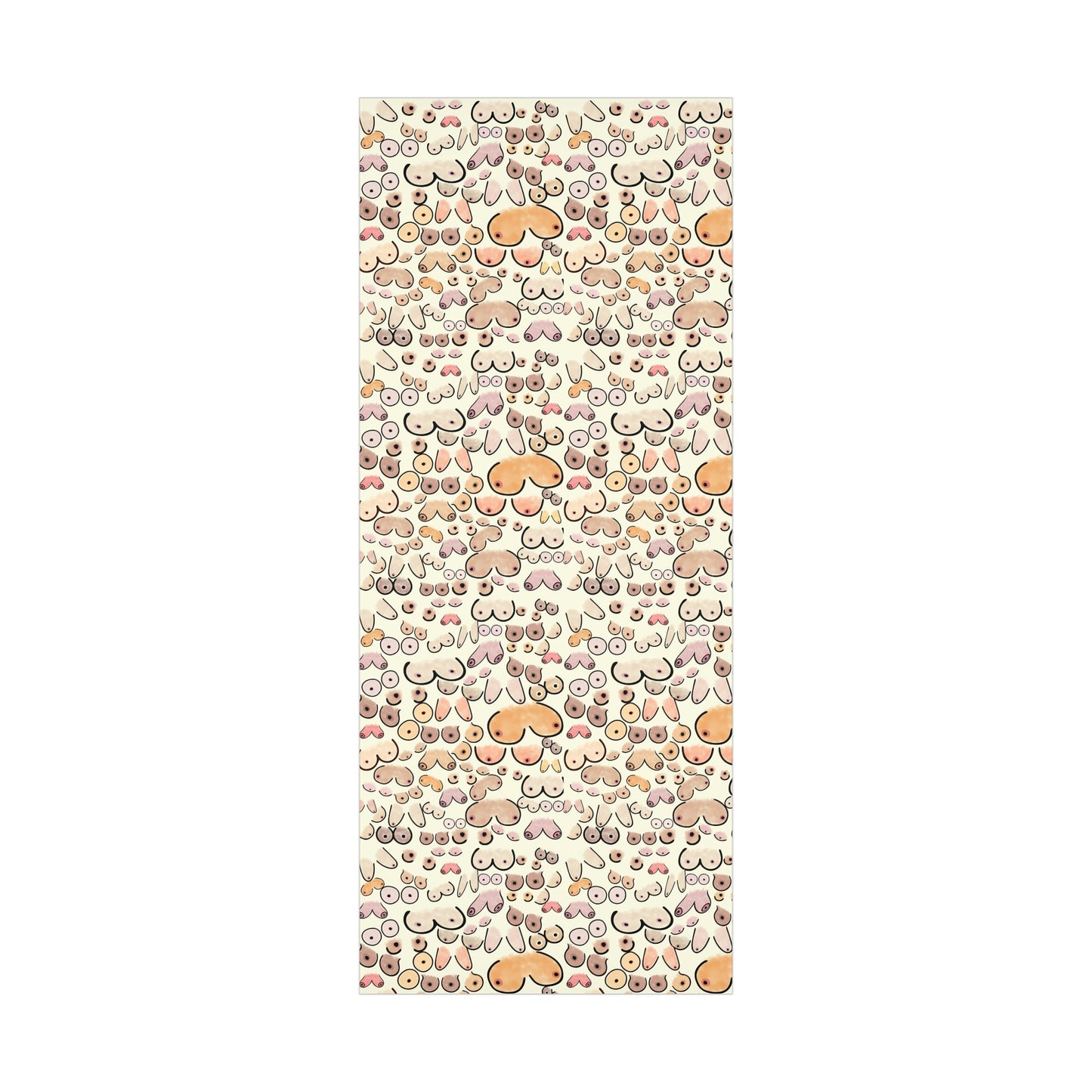 Gift Wrap Paper Boobies Naughty Adult Humor Tits Wrapping Paper