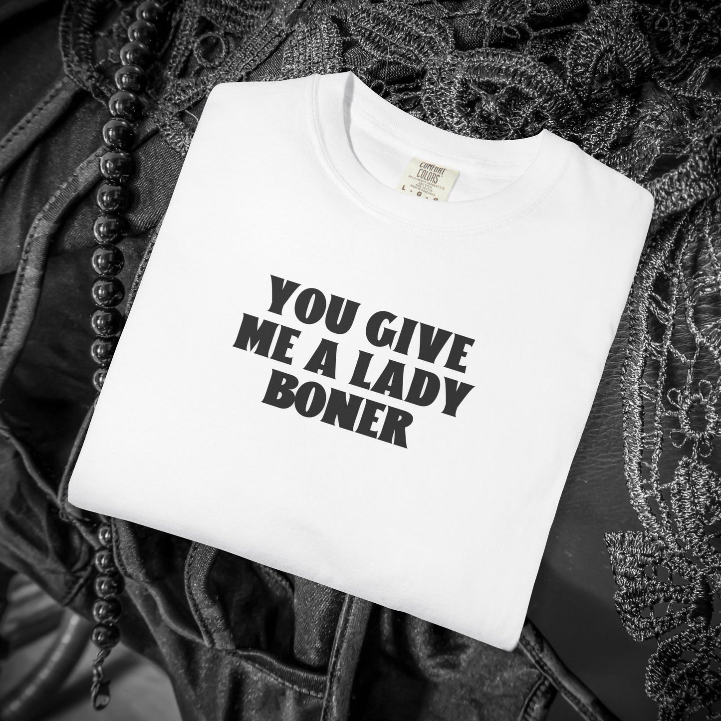 Funny Sex Shirt, Lady Boner Feminist Tee, Shocking Tops, Inappropriate NSFW Party Shirt, Offensive Rude Trendy comfort colors unisex tshirt