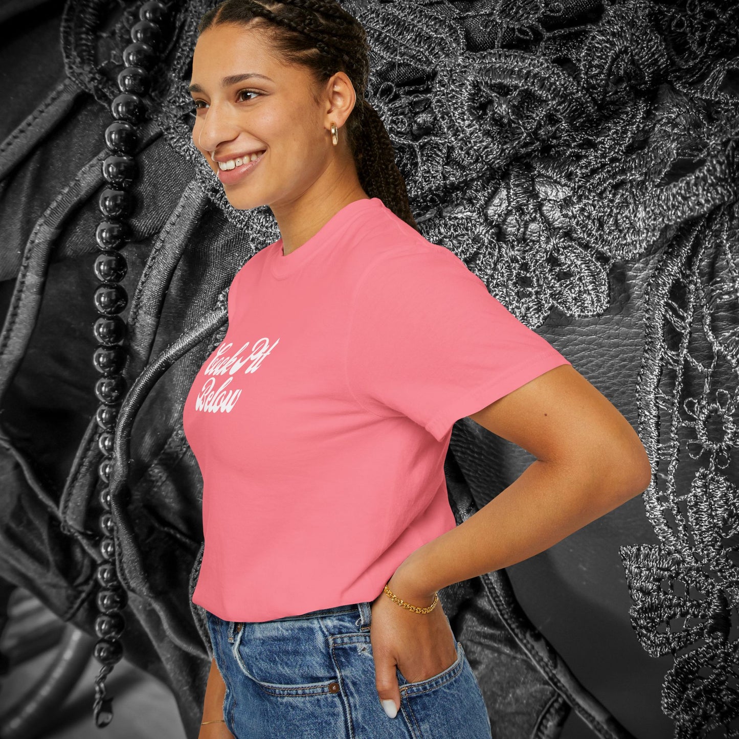 C*ck Pit Below | Bold Adult Humor Shirt for Naughty Gift Swaps or for the daring who like bold fashion