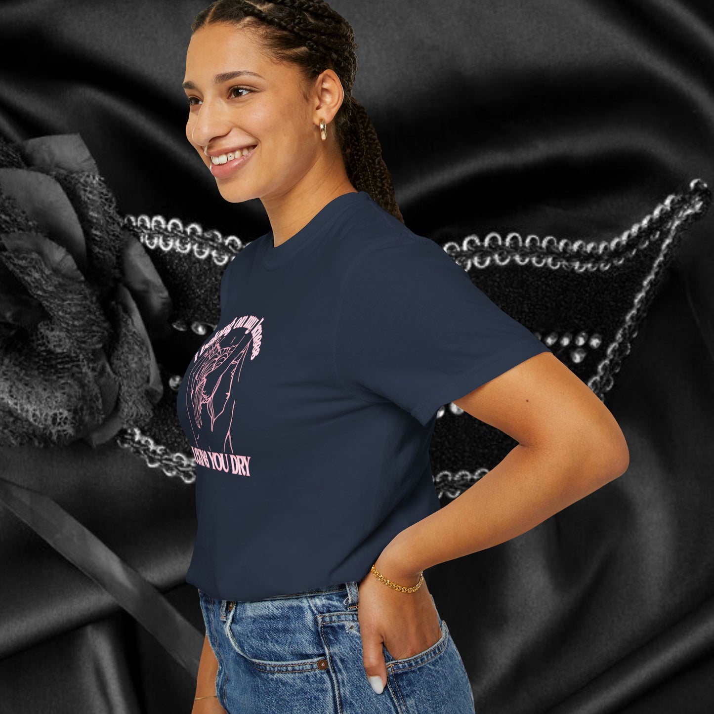 I Belong on My Knees Sucking You Dry - Naughty apparel for women - fun suggestive tee