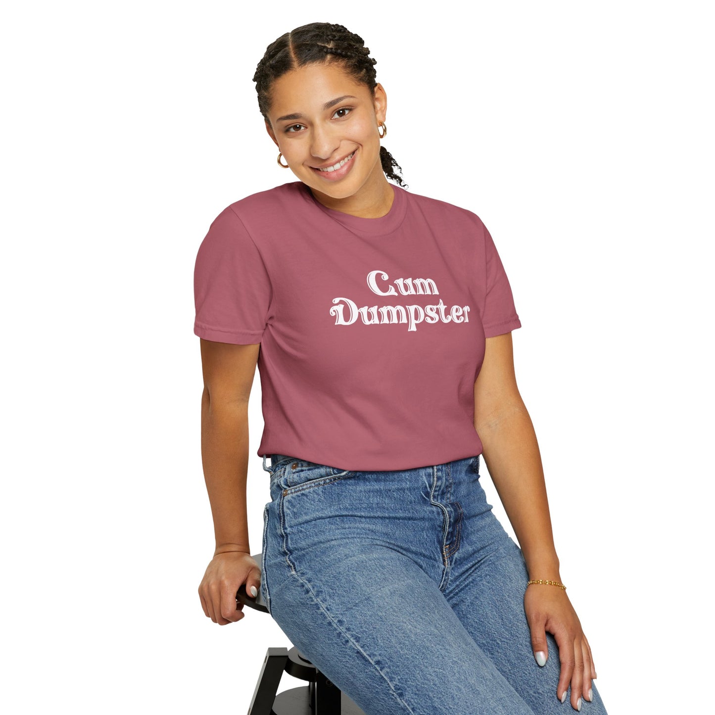 Cum Dumpster Tee – Naughty Party tshirt & Party Gag Gift