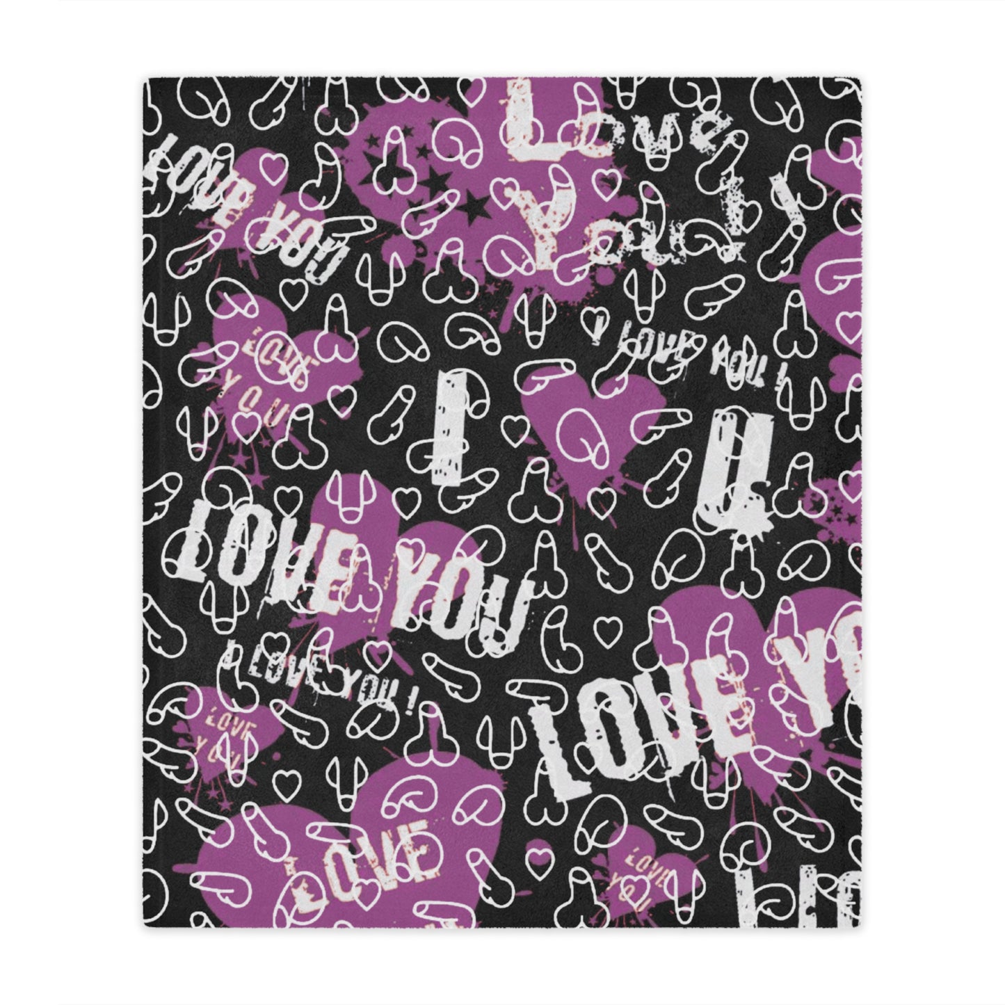 Penis Blanket Minky Blanket | Cozy Throw for Gifts, Soft Blanket, Warm Adult Themed blanket